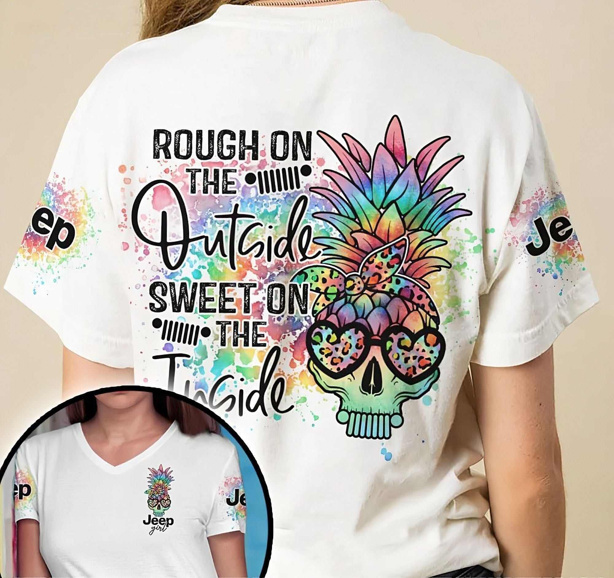 rough-on-the-outside-sweet-on-the-inside-pineapple-jeep-all-over-print-t-shirt