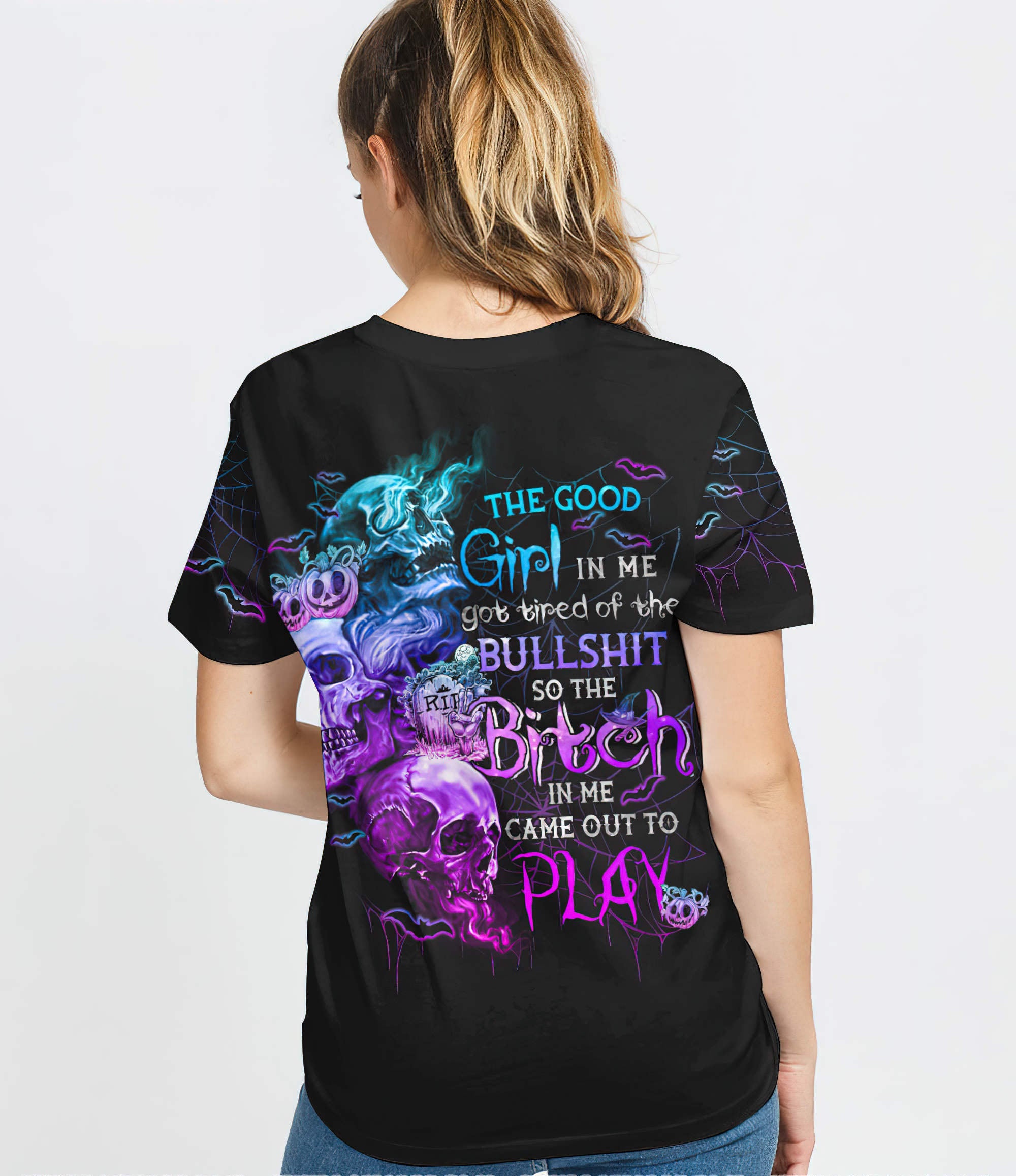 the-good-girl-in-me-got-tired-skull-halloween-all-over-print-1-t-shirt