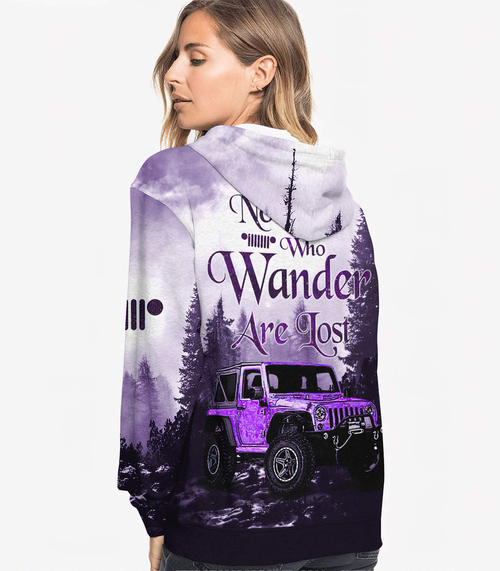 jeep-not-all-who-wander-are-lost-purple-forest-hoodie