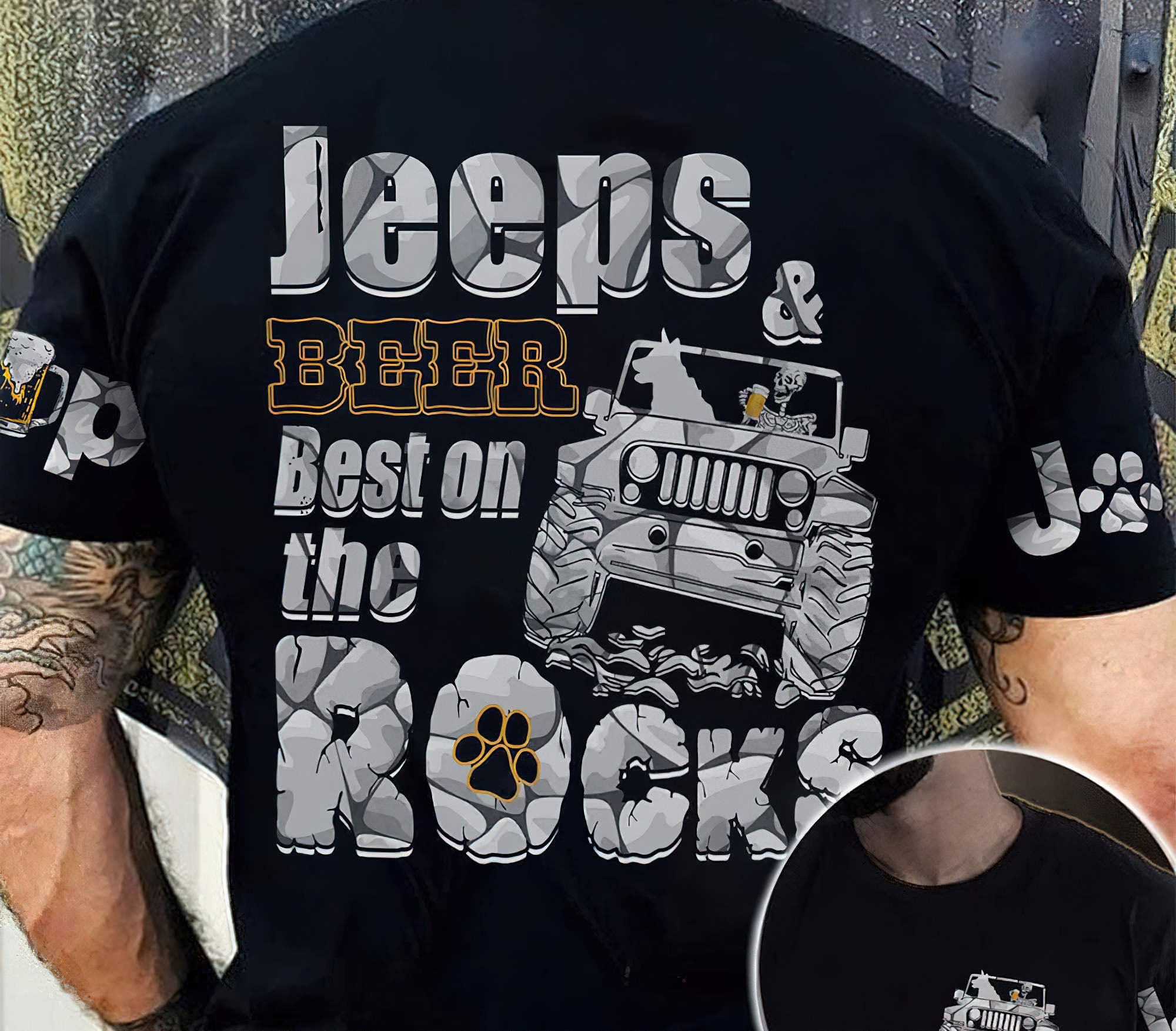 jeeps-and-beer-best-on-the-rocks-t-shirt