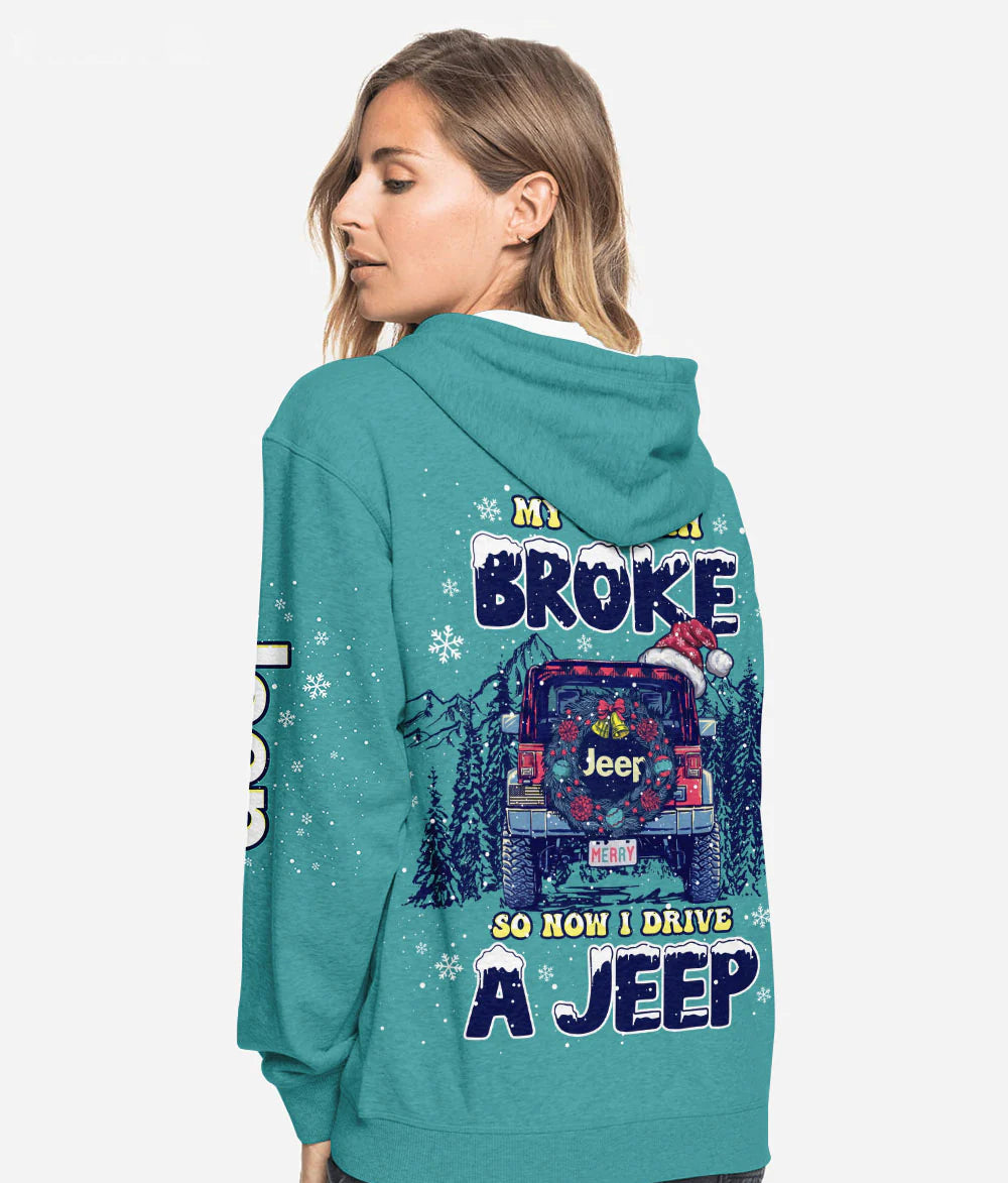 my-sleigh-broke-jeep-hoodie