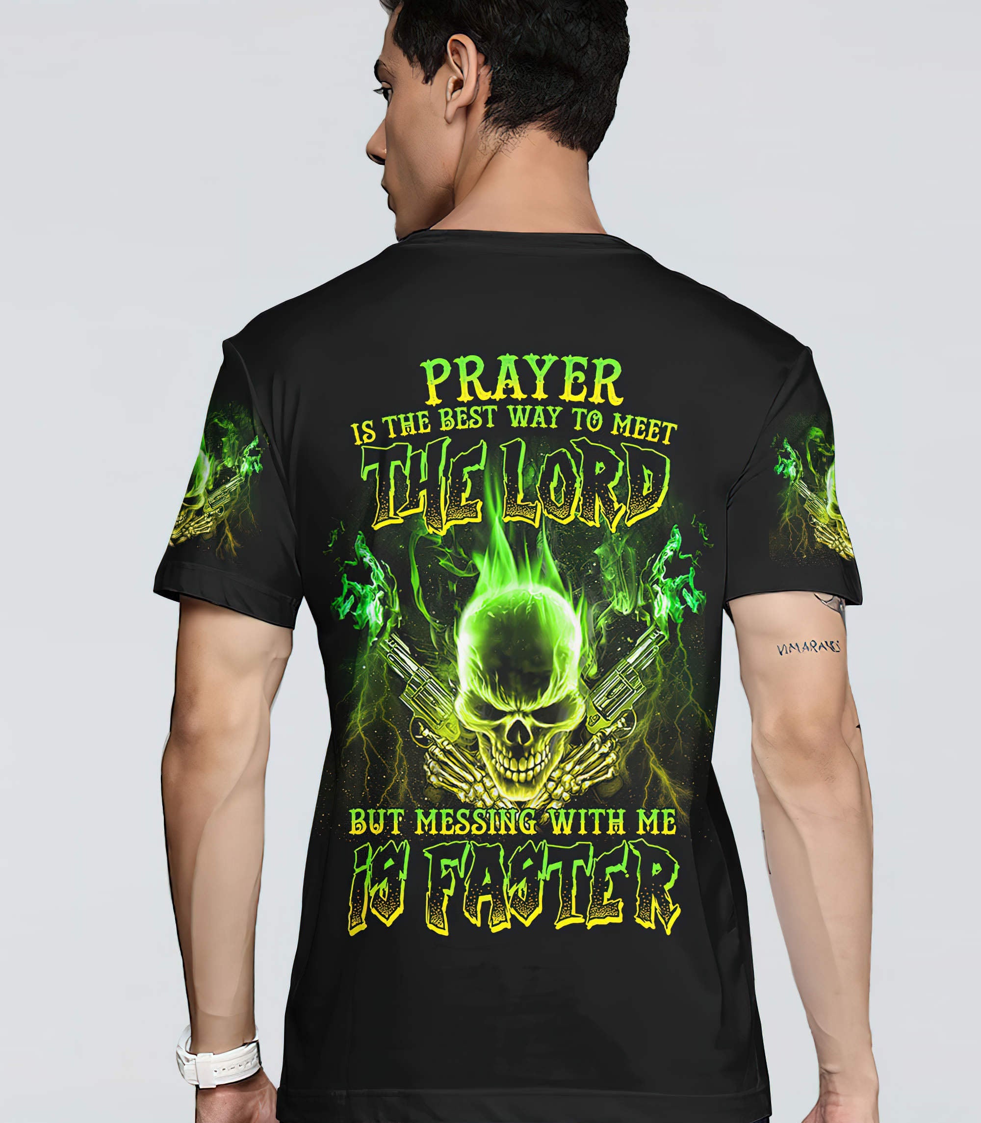 prayer-is-the-best-way-flaming-skull-all-over-print-t-shirt