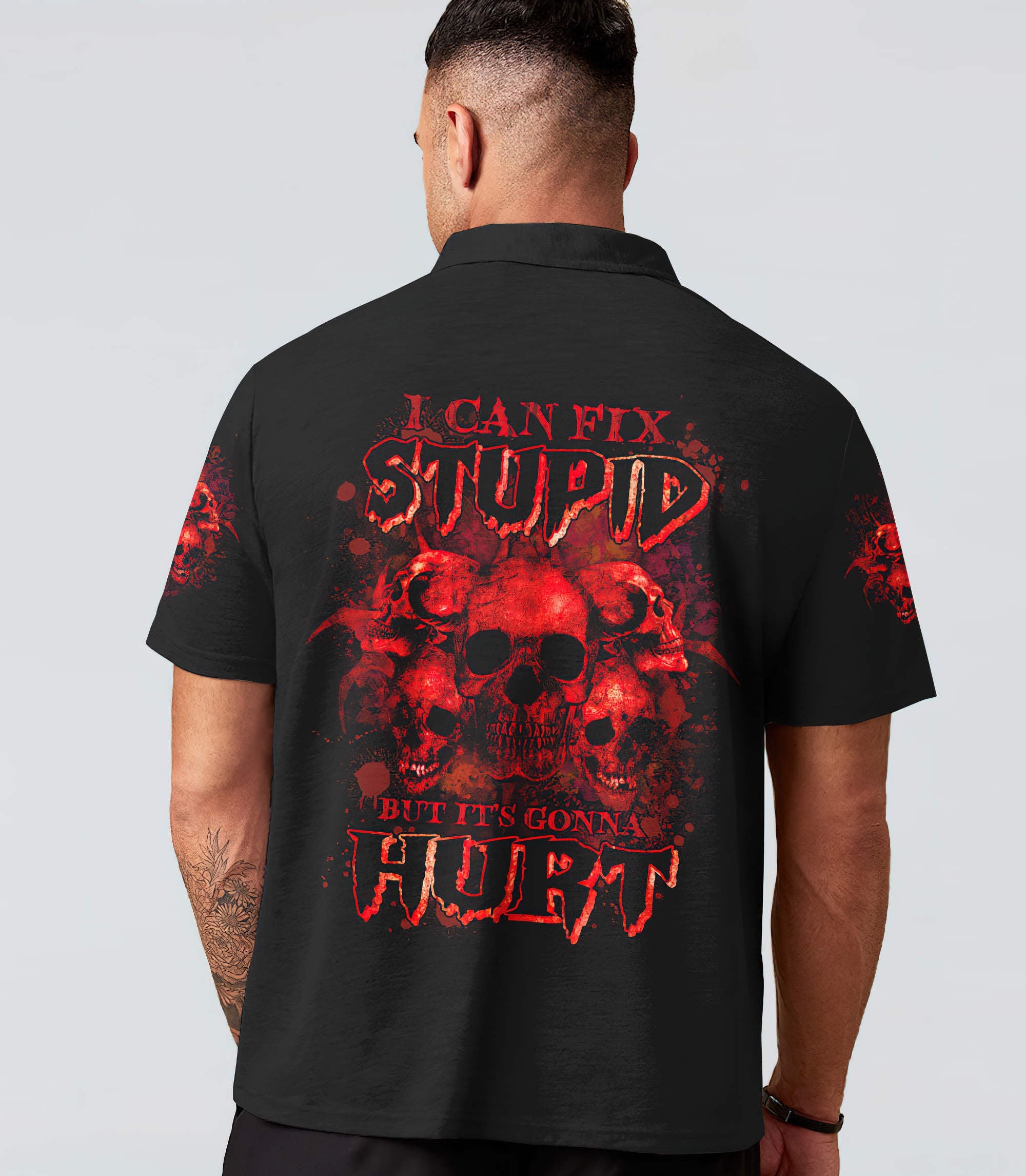 i-can-fix-stupid-evil-skull-all-over-print-polo-shirt