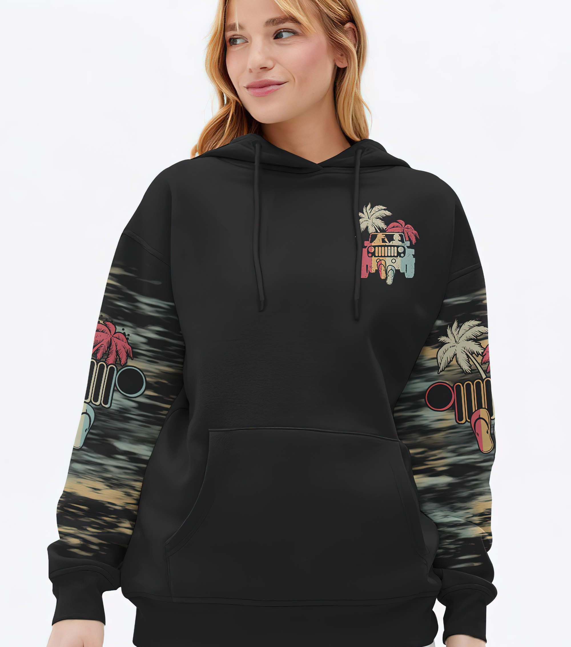 a-girl-her-dog-and-her-jeep-retro-beach-hoodie