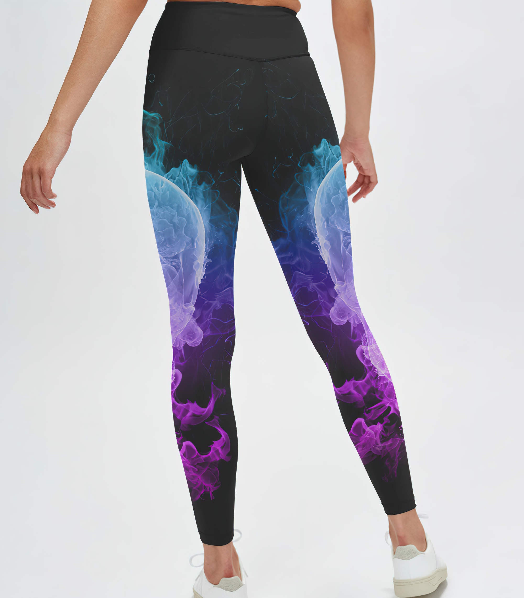 always-a-strong-women-fire-skull-all-over-print-leggings