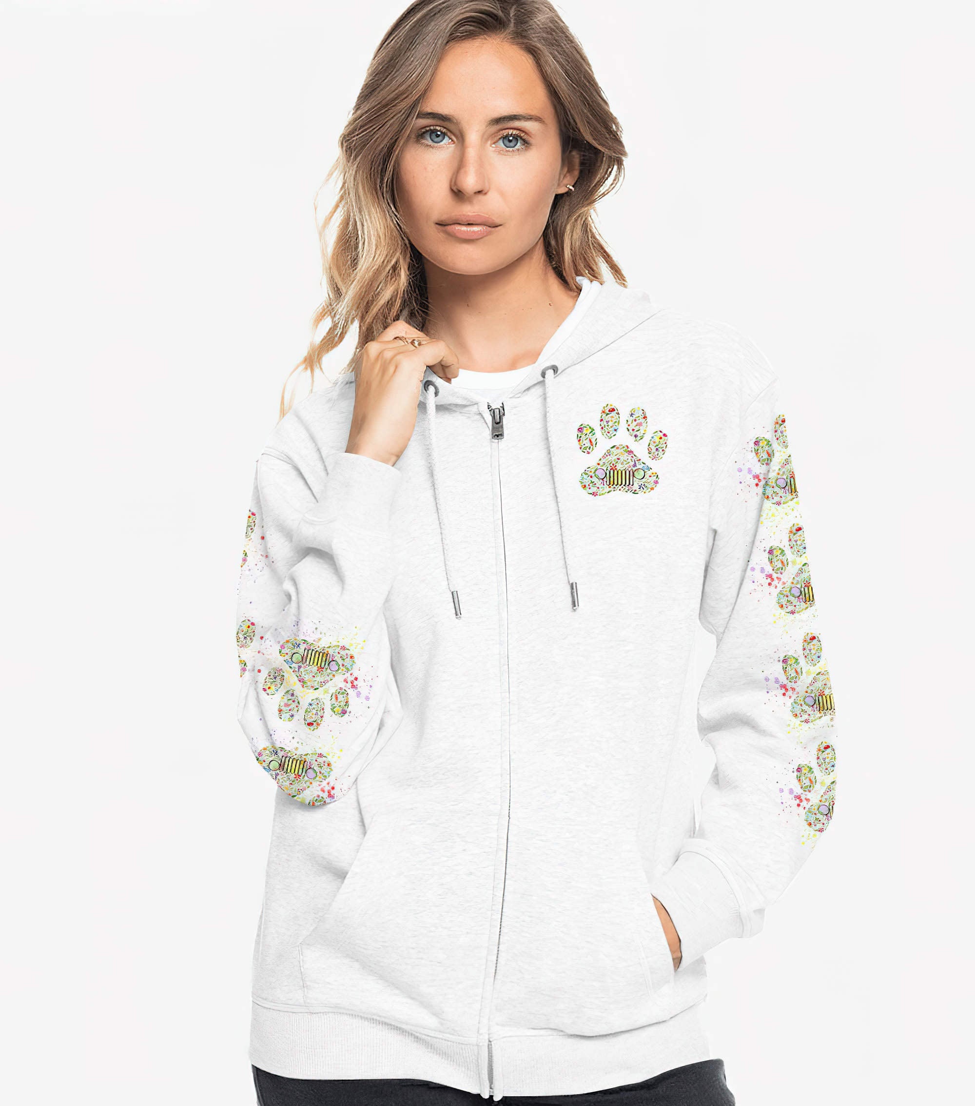 just-a-girl-who-loves-jeeps-and-dogs-floral-hoodie