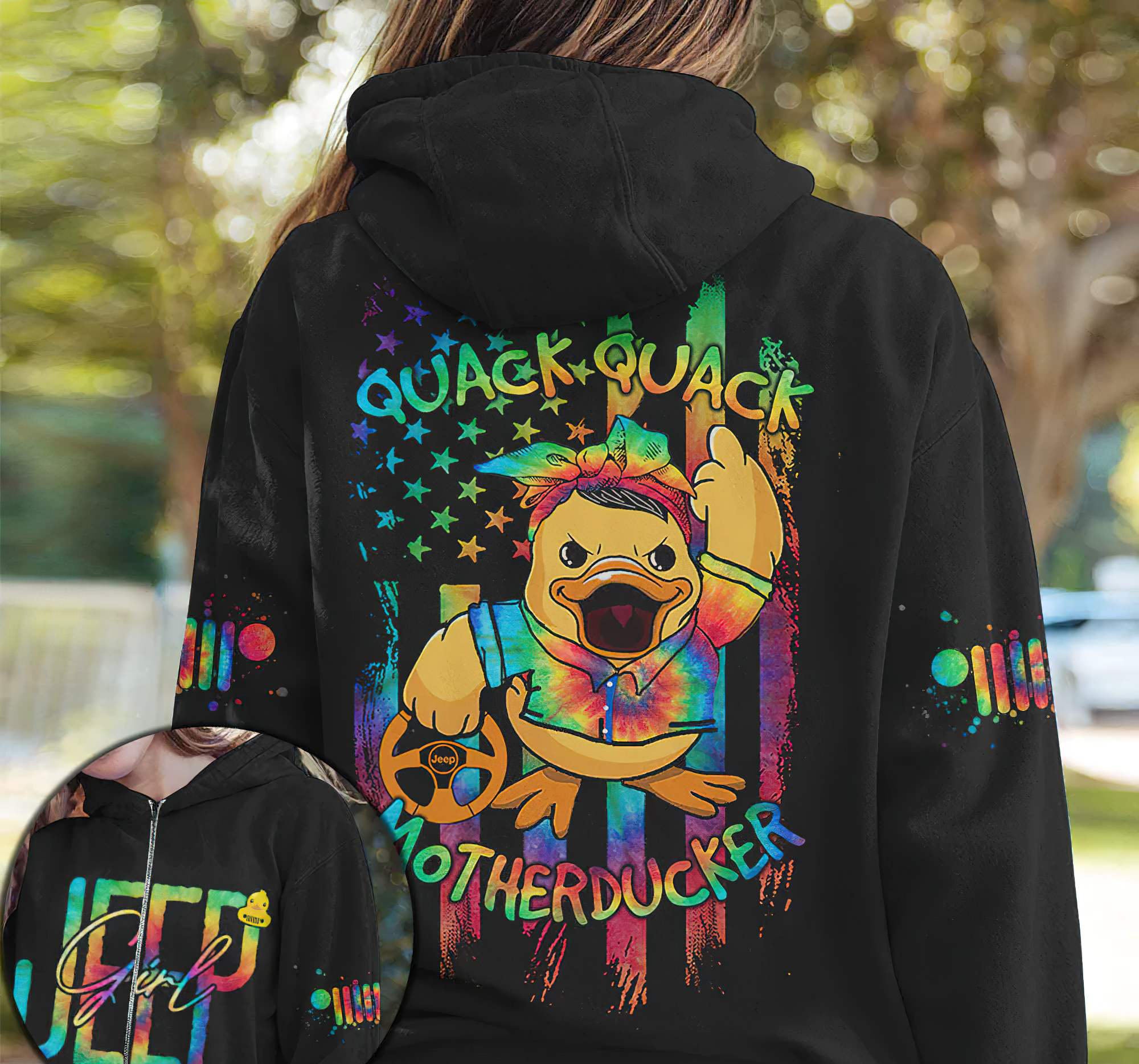 quack-quack-motherducker-jeep-all-over-print-1-hoodie