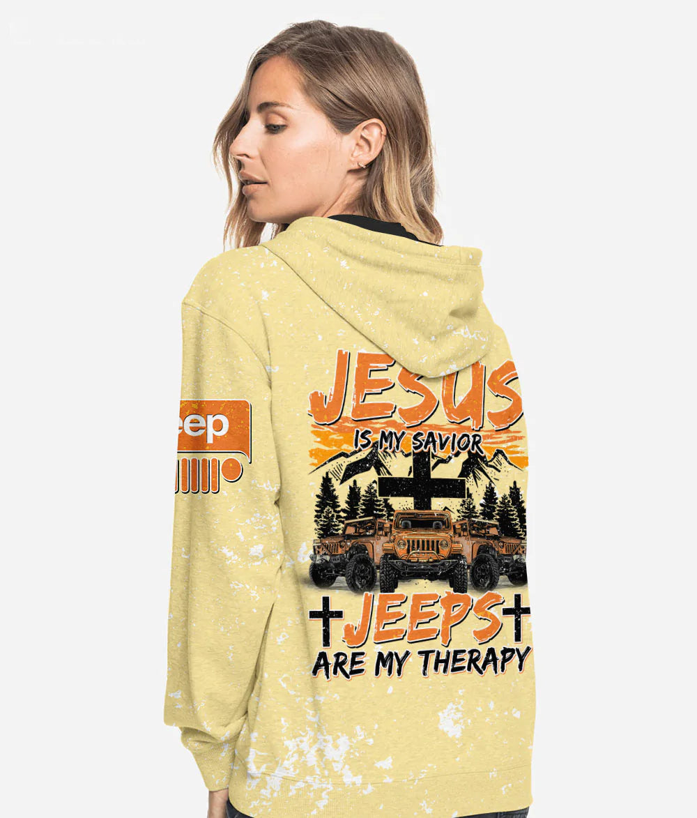 jesus-is-my-savior-jeeps-is-my-therapy-hoodie