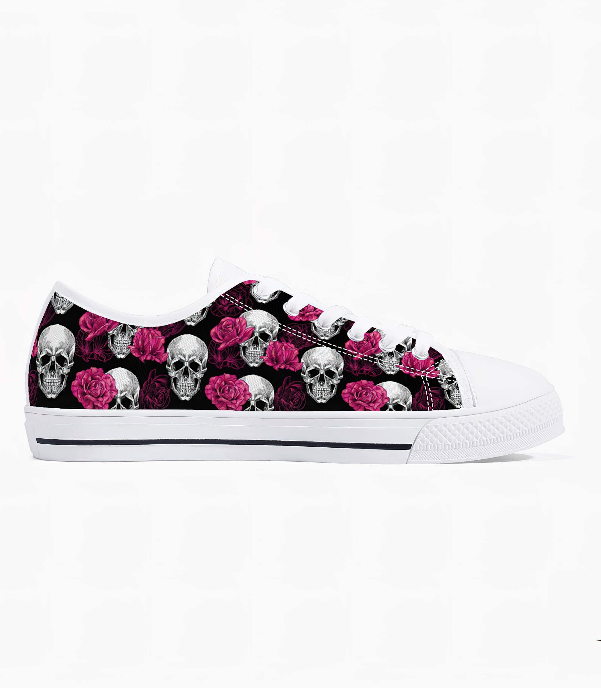 pink-skull-low-top-canvas-shoes-low-top-shoes