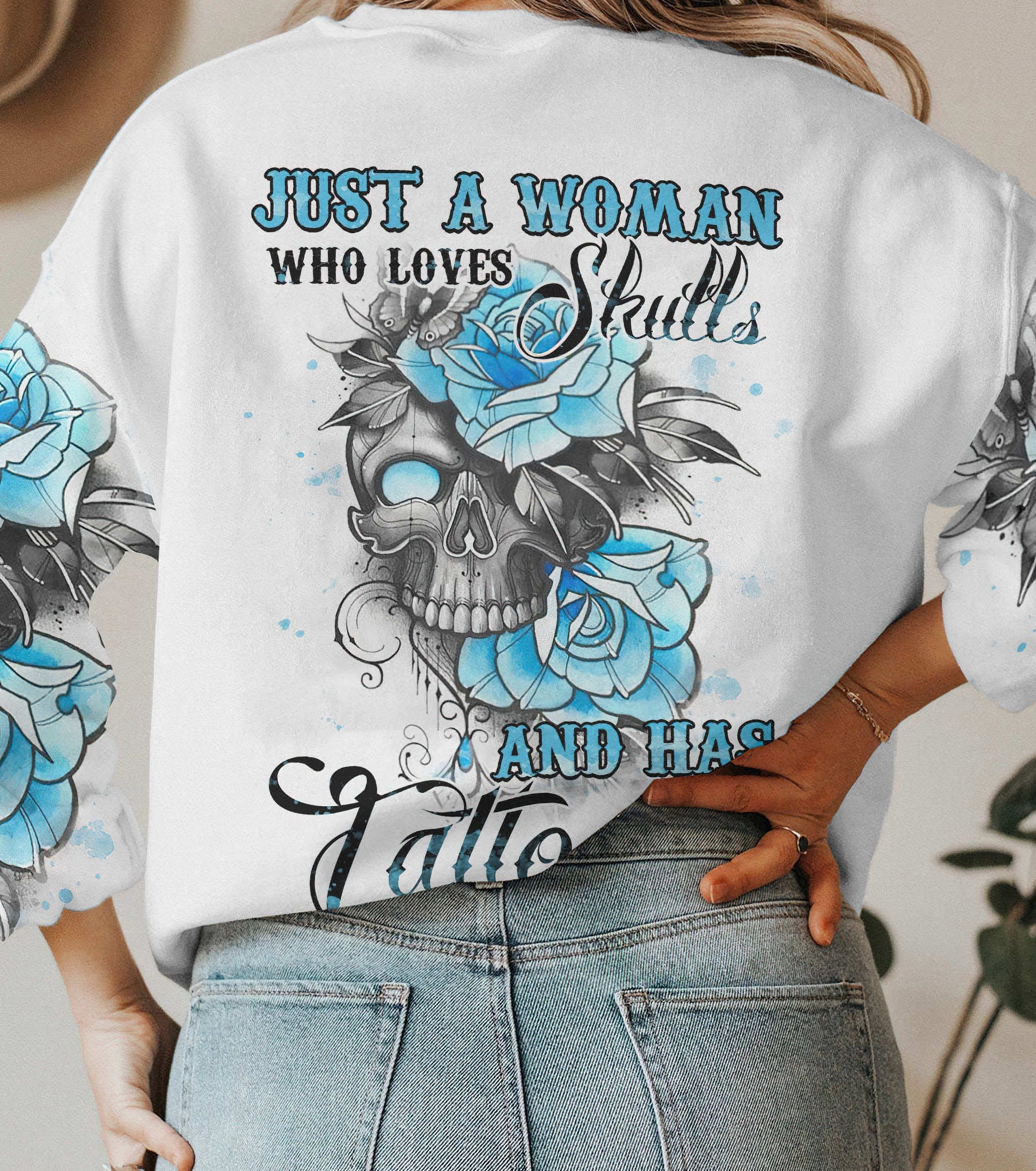 just-a-woman-who-loves-skulls-and-has-tattoos-all-over-print-2-sweatshirt