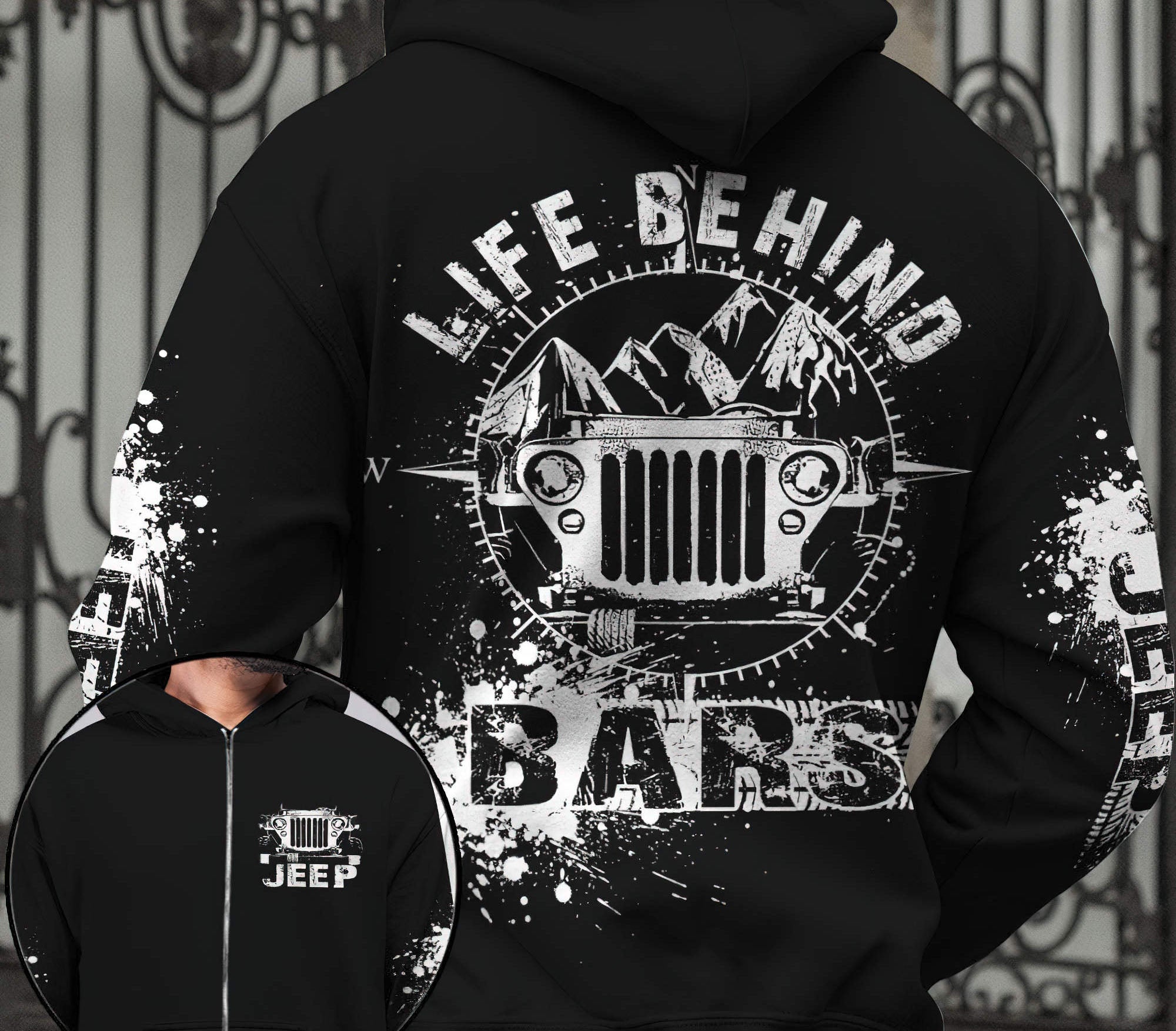 life-behind-bars-compass-jeep-hoodie