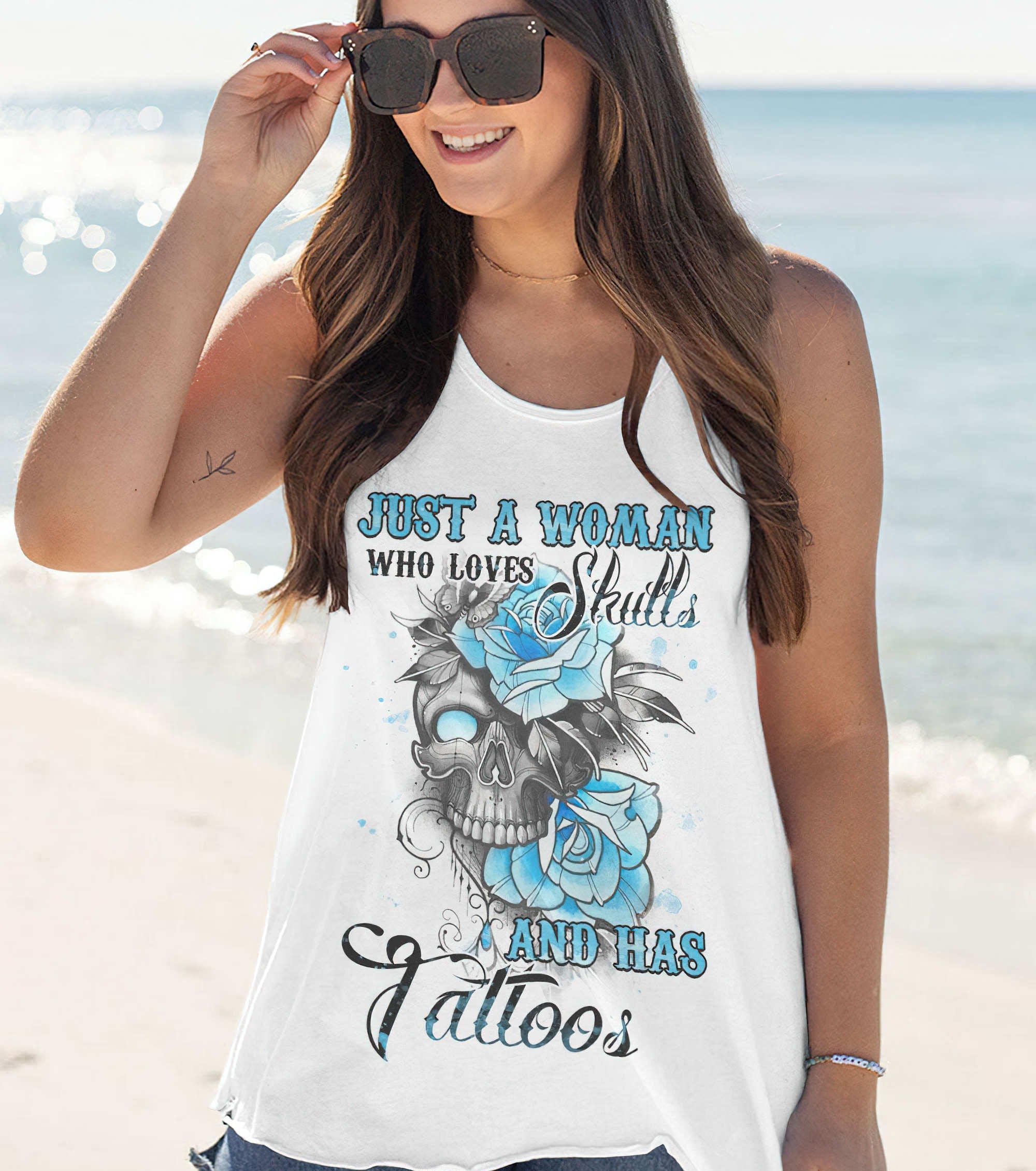 just-a-woman-who-loves-skulls-and-has-tattoos-all-over-print-2-tank-top