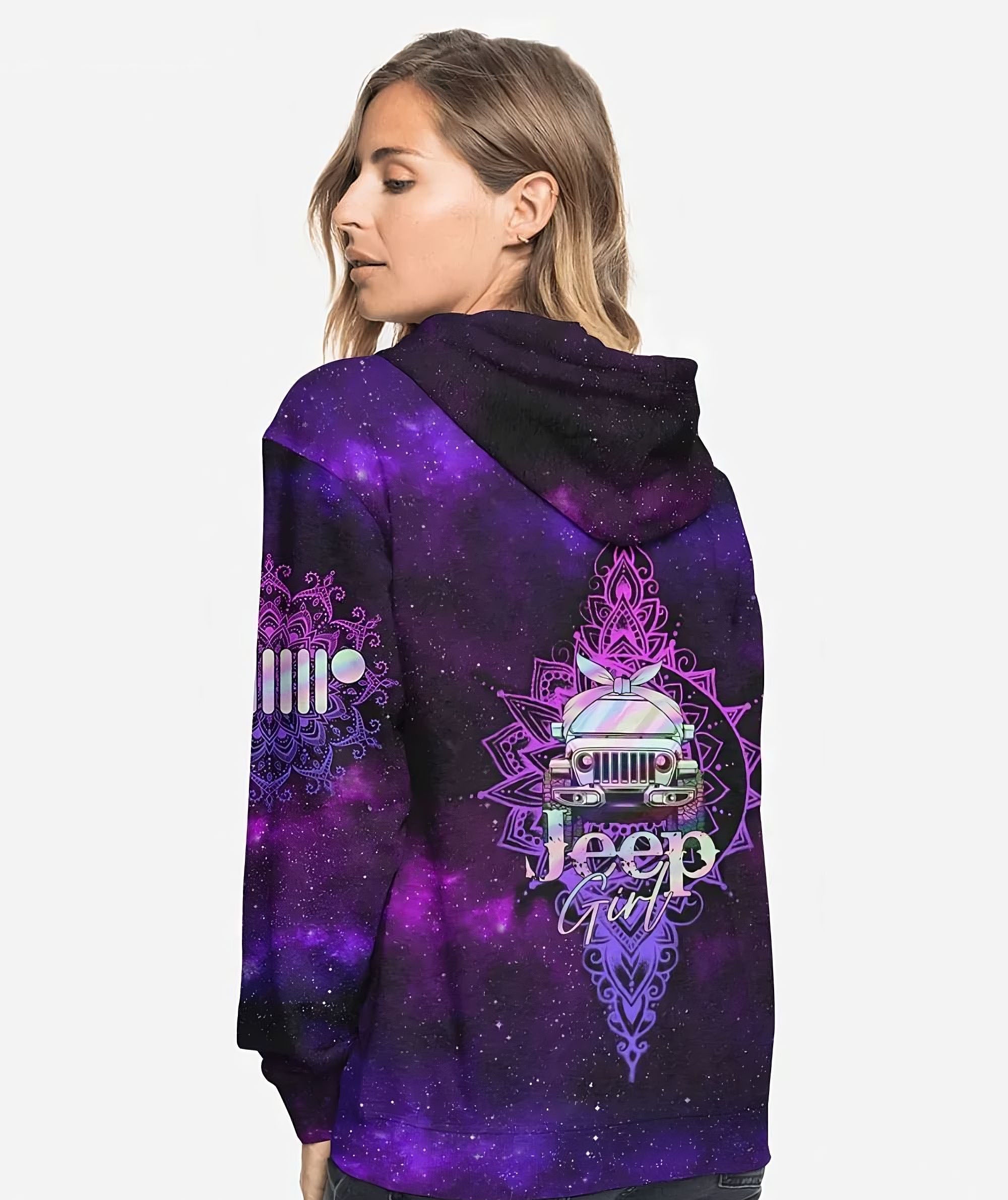 jeep-girl-mandala-purple-all-over-print-hoodie