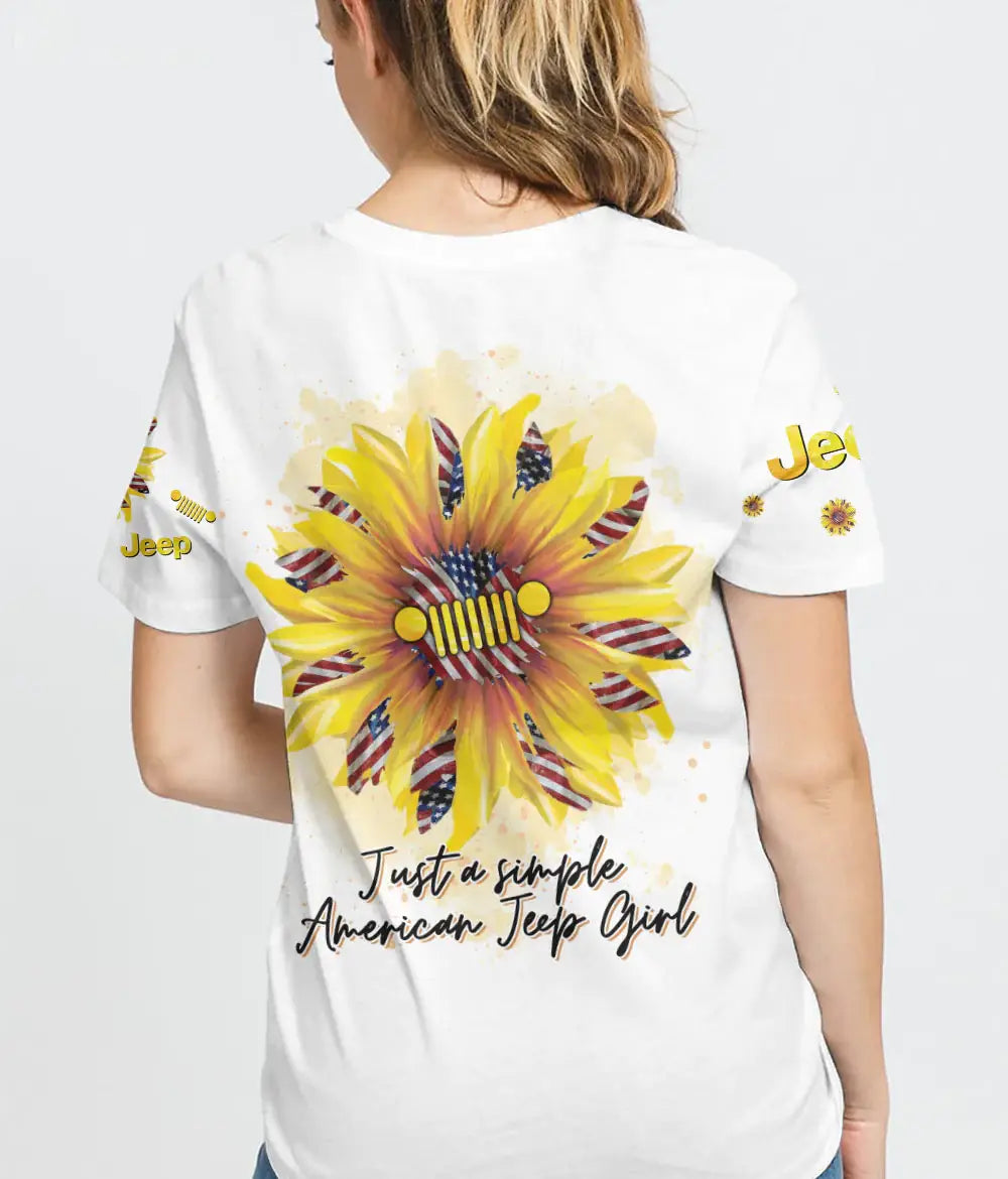 just-a-simple-american-jeep-girl-sunflower-flag-t-shirt