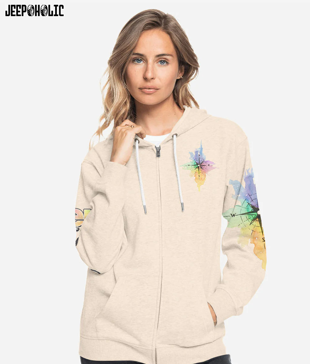 jeep-life-watercolor-compass-hoodie