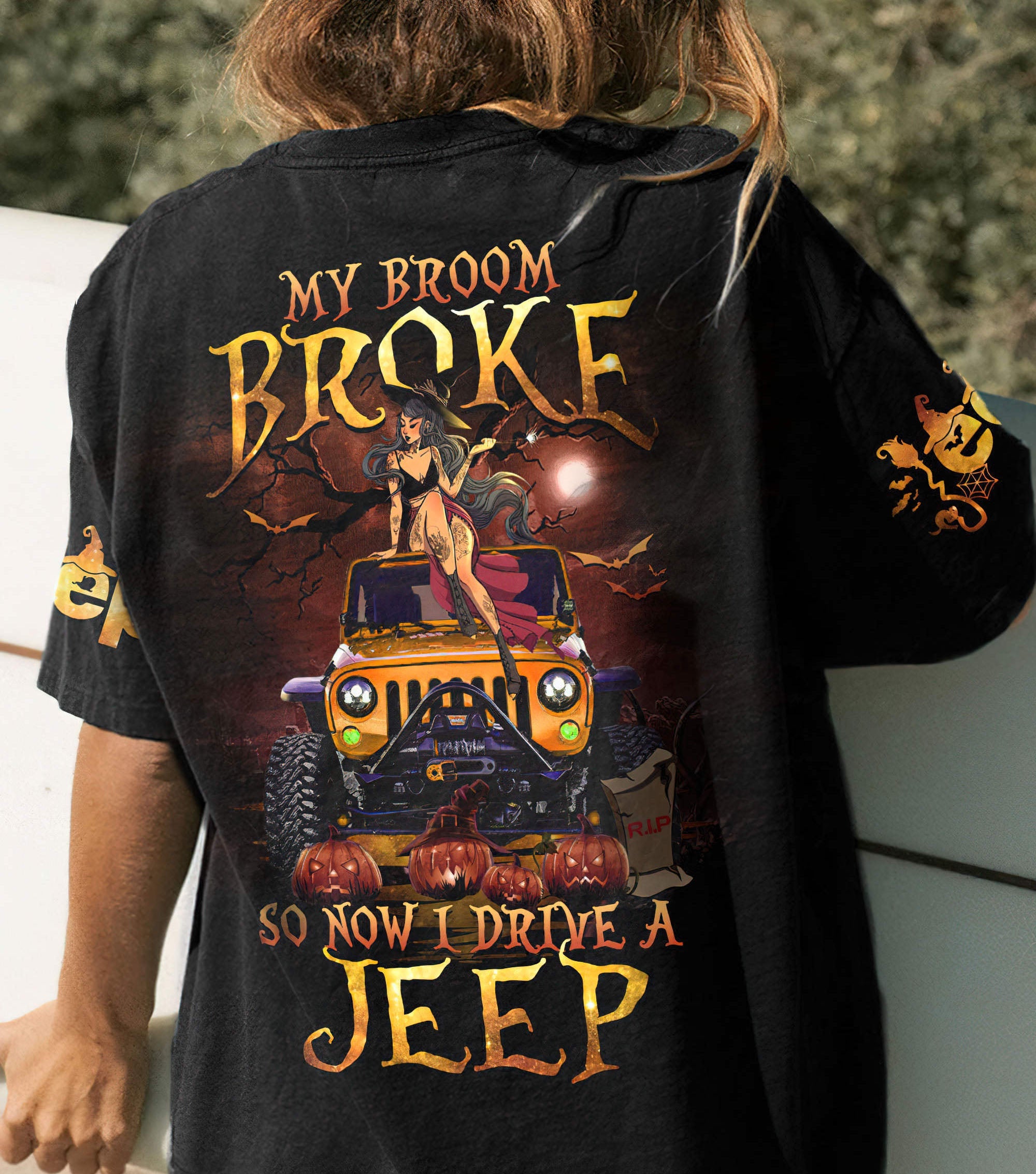 my-broom-broke-so-now-i-drive-a-jeep-t-shirt