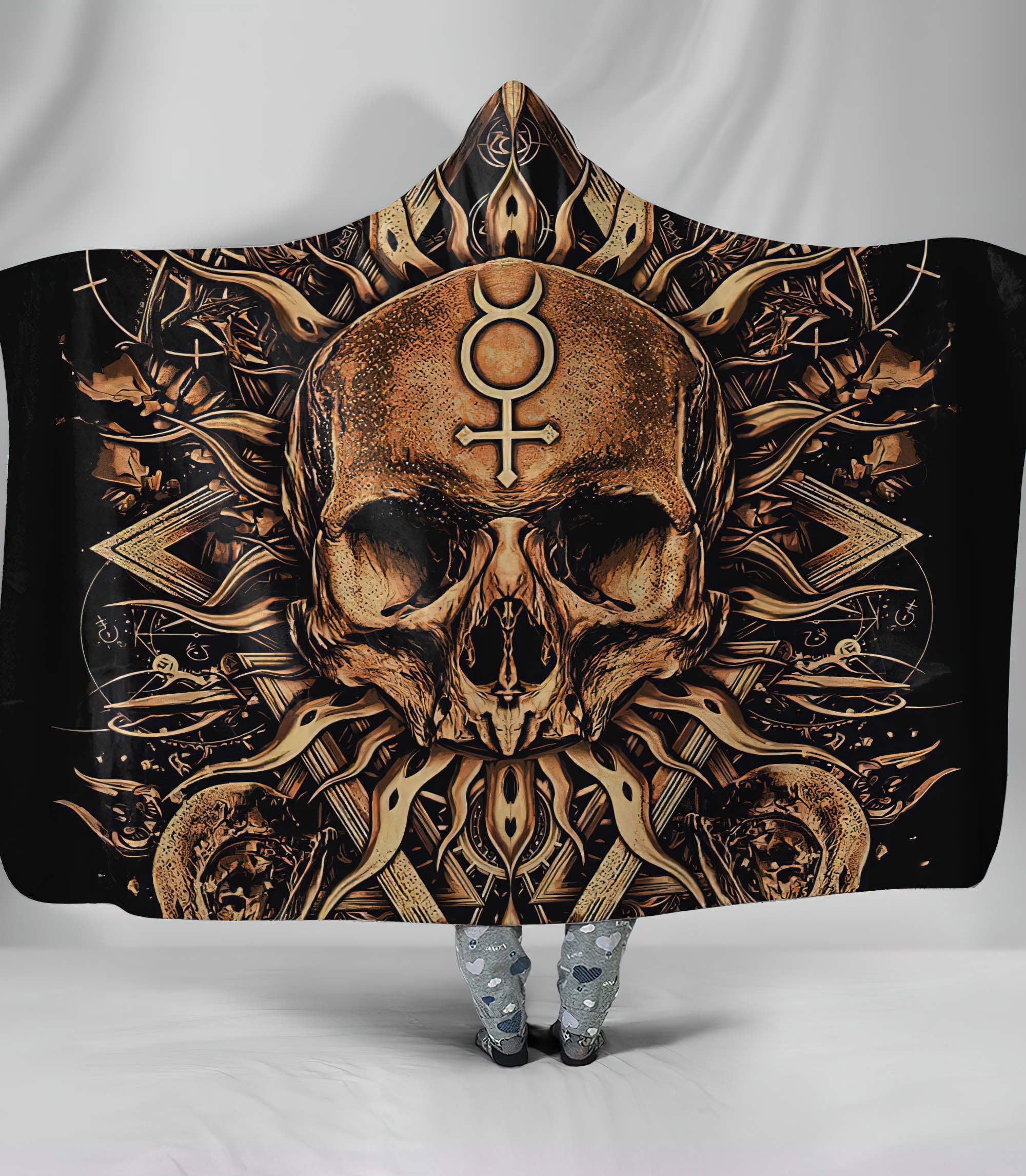 skull-evil-sherpa-blanket-hoodie-wearable-blanket-hoodie