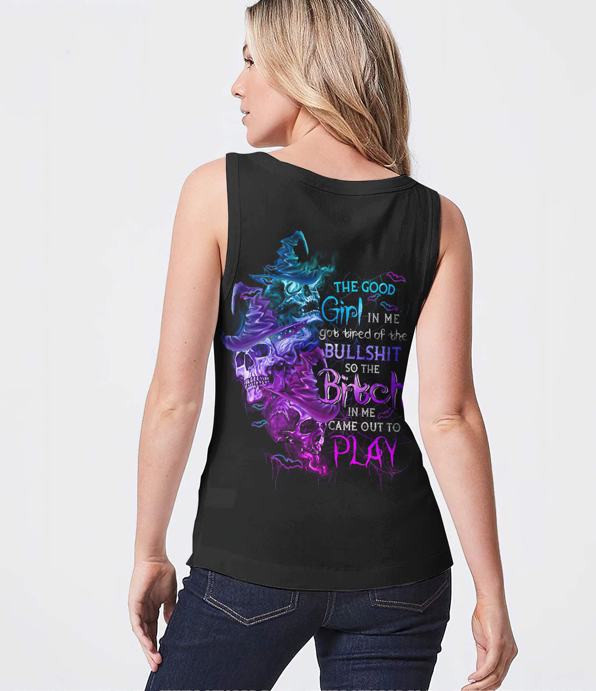 the-good-girl-in-me-got-tired-skull-witch-halloween-all-over-print-tank-top