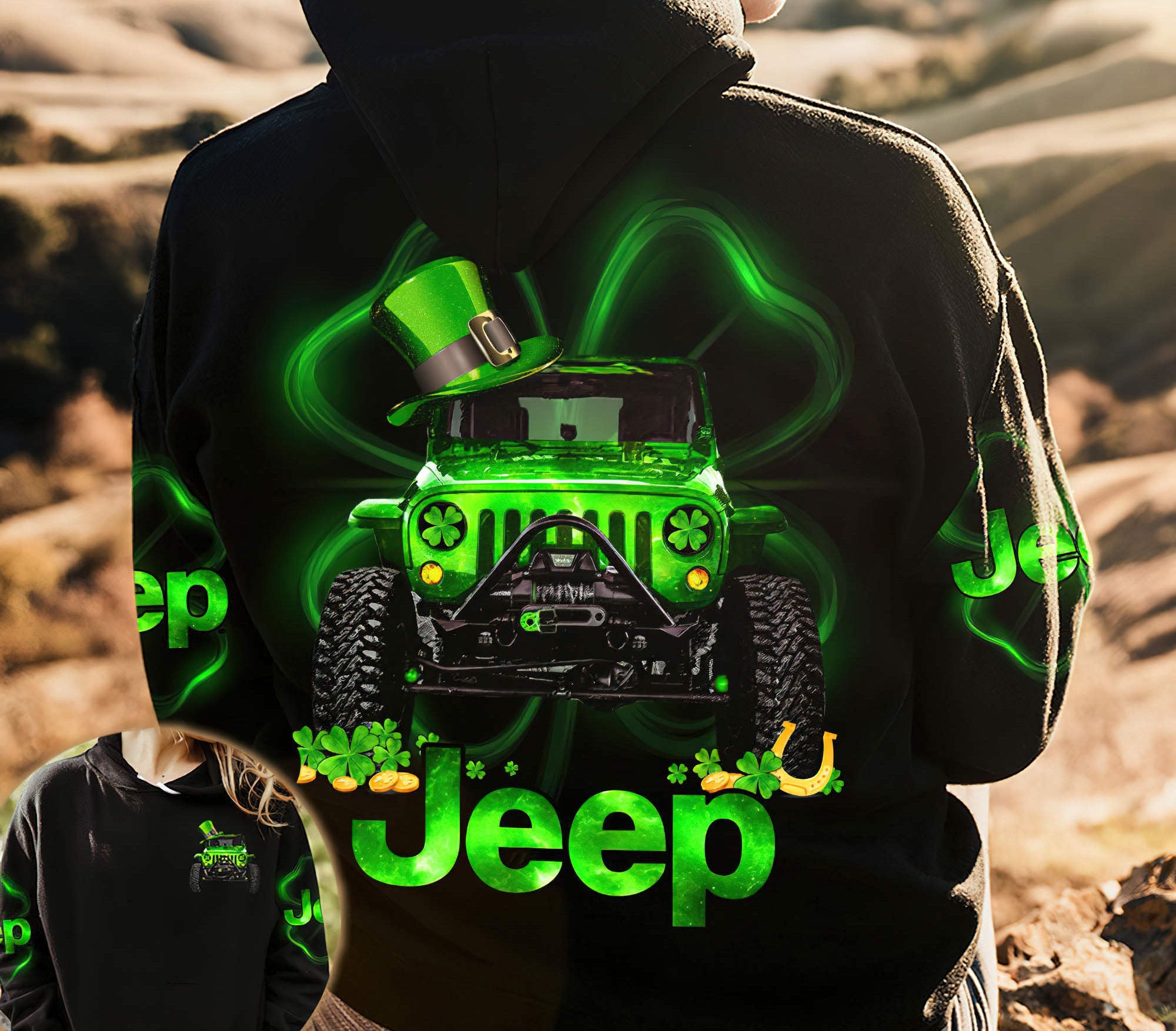 jeep-clover-hoodie