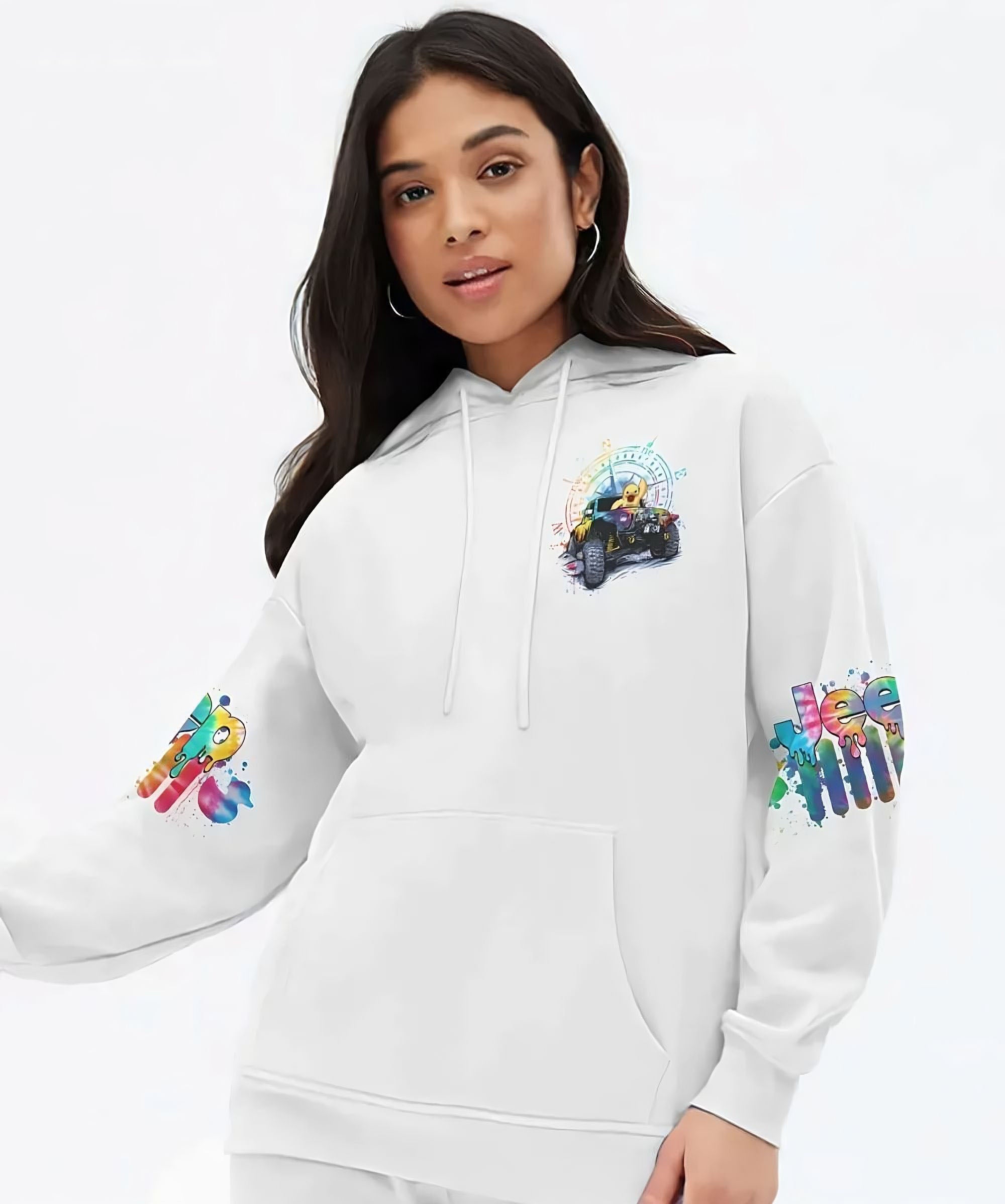 jeep-duck-compass-tie-dye-hoodie