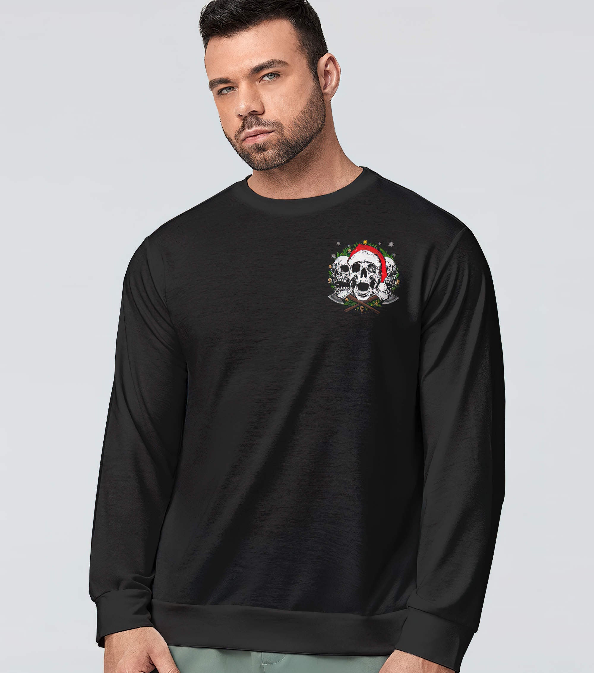 i-am-who-i-am-skull-christmas-all-over-print-sweatshirt