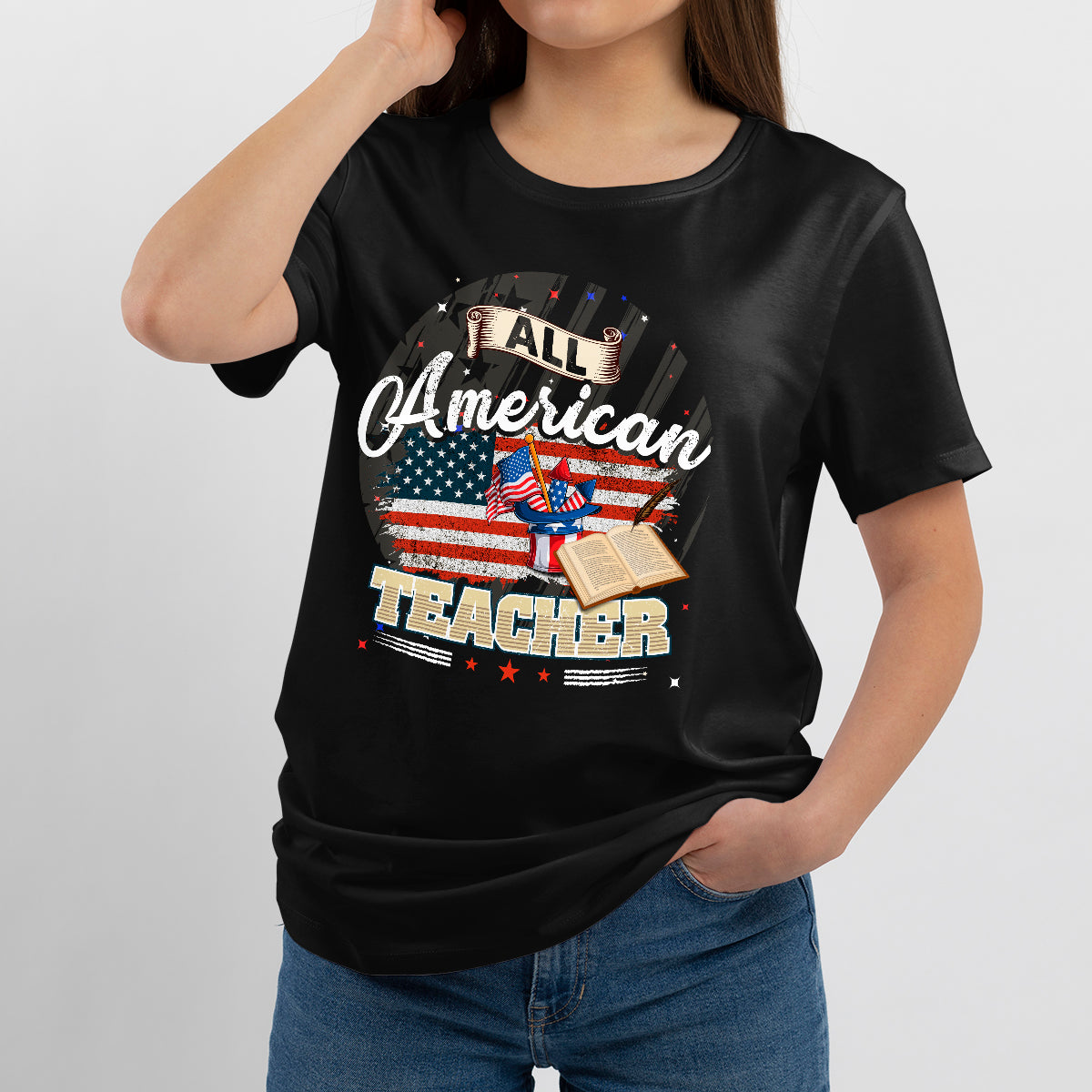 all-american-teacher-teacher-t-shirt