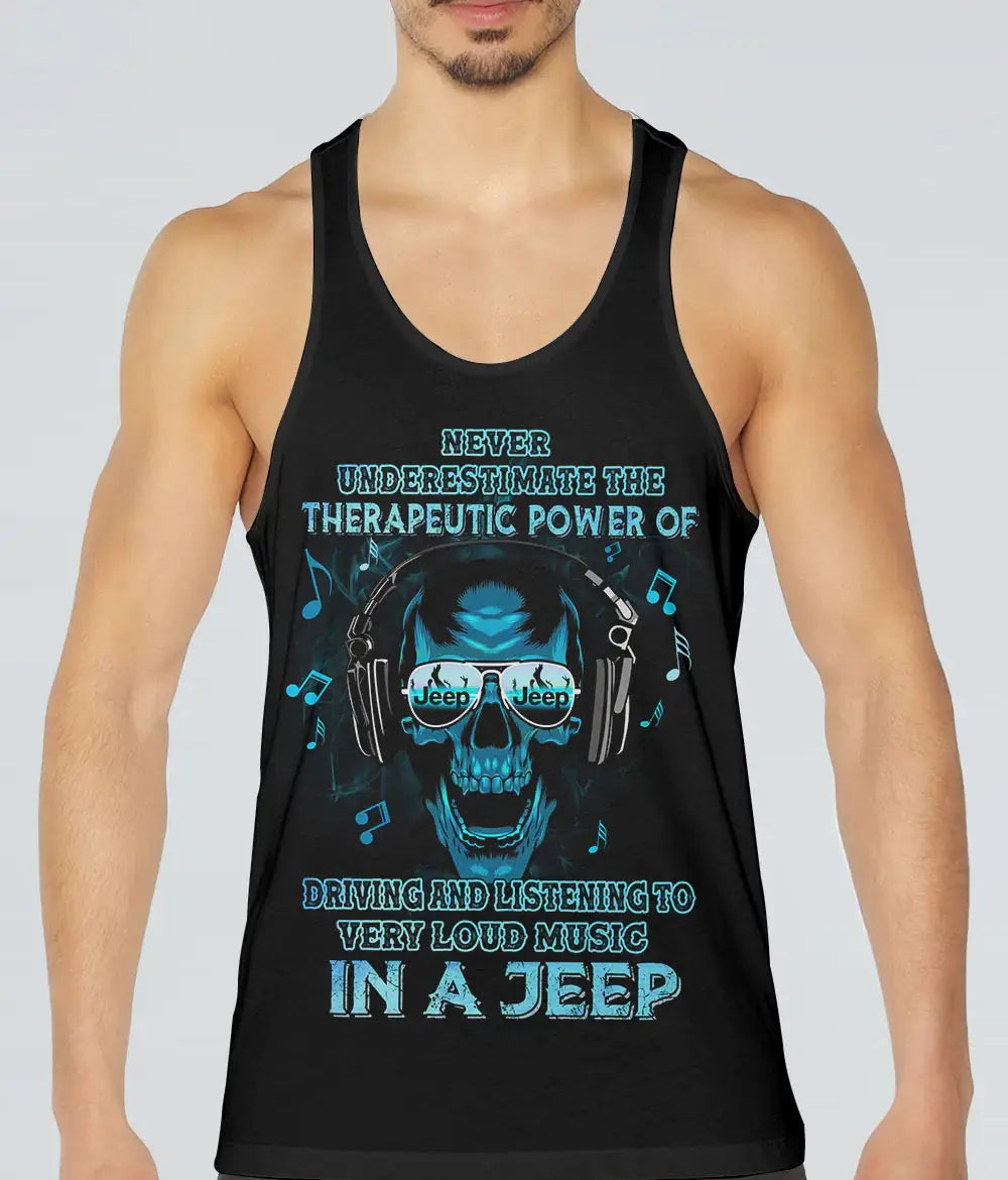 daily-deal-loud-music-in-a-jeep-skull-tank-top