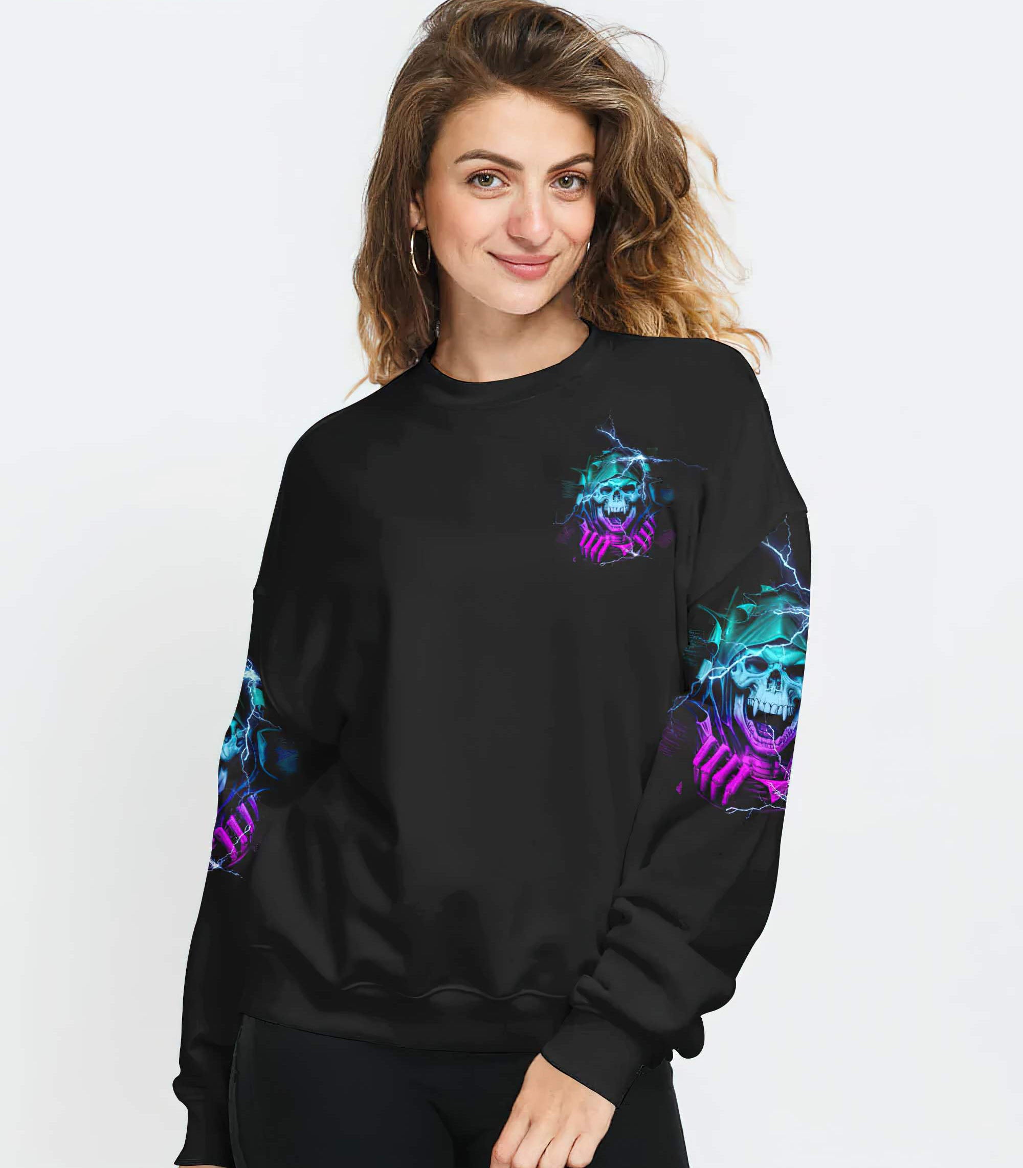 my-personality-depends-on-me-vampire-skull-all-over-print-sweatshirt