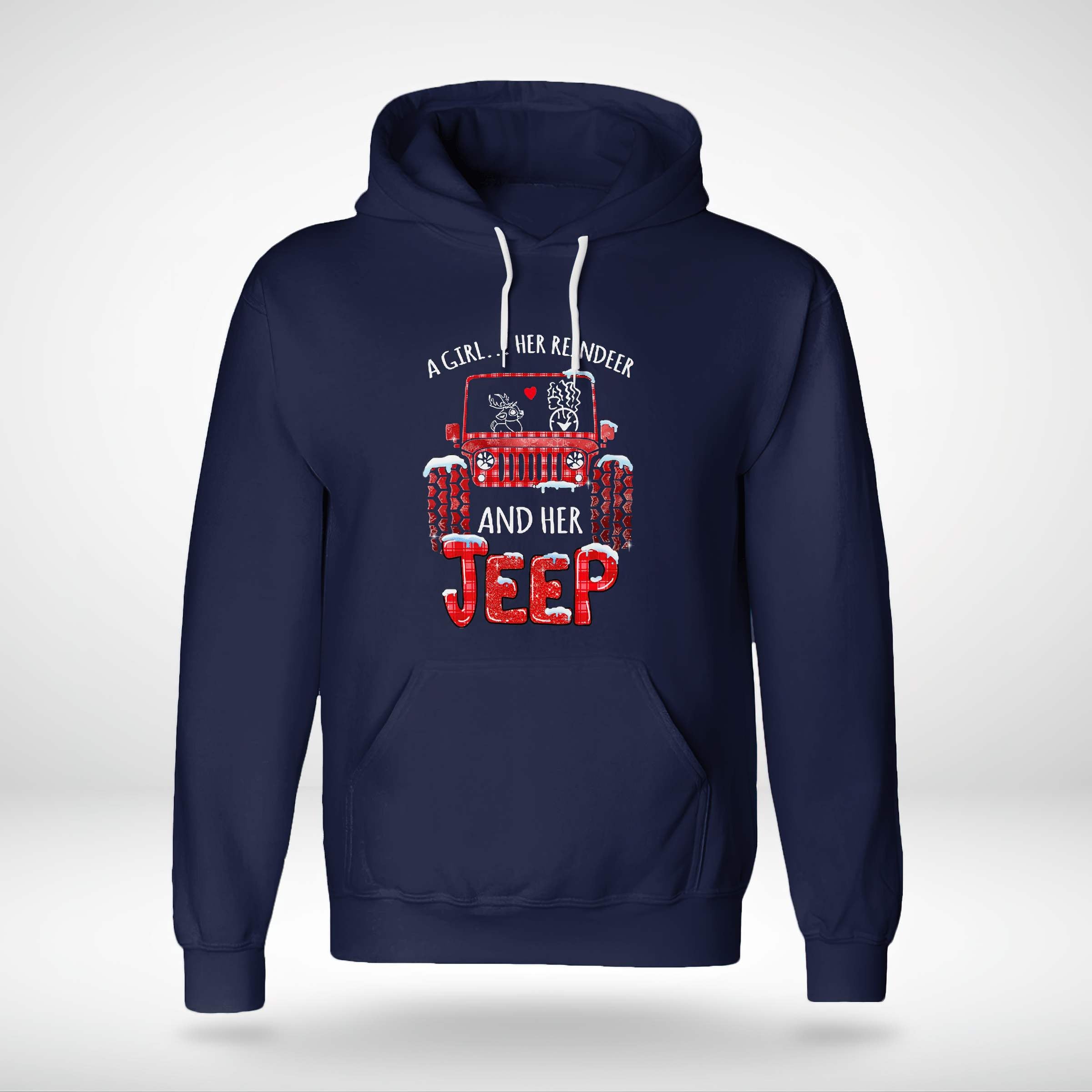 reindeer-jeep-christmas-hoodie