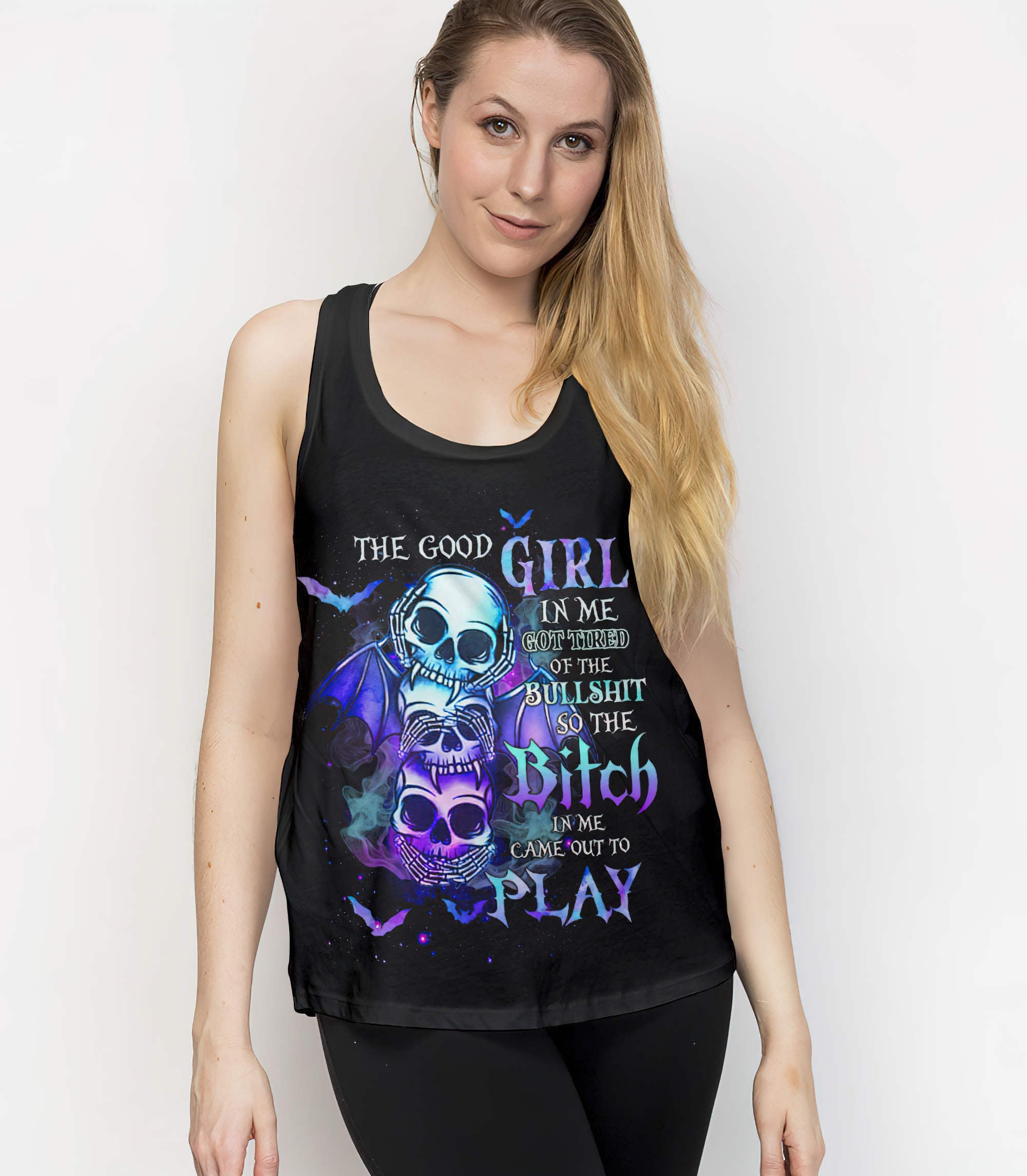 the-good-girl-in-me-bat-skull-halloween-all-over-print-1-tank-top