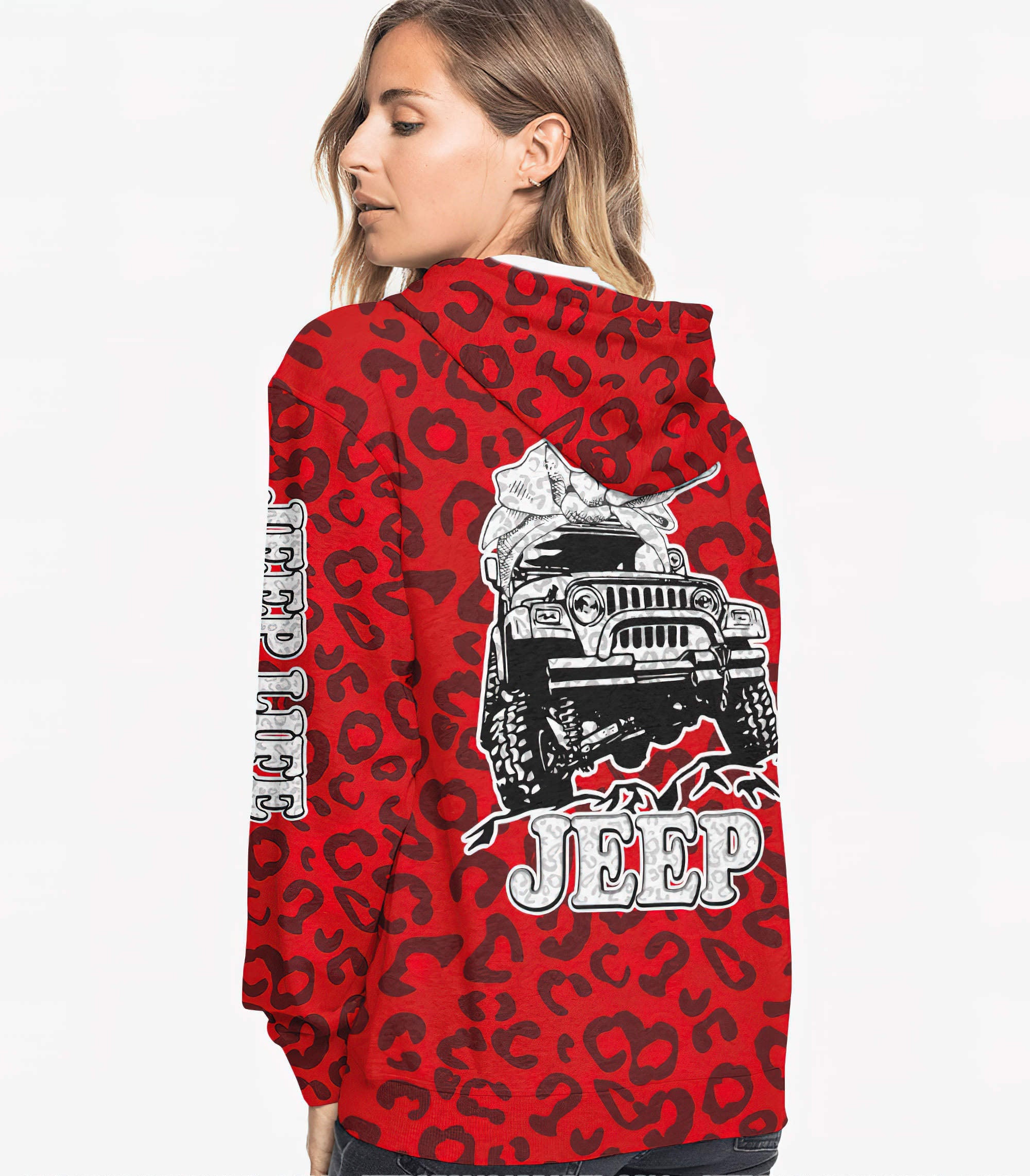 jeep-girl-leopard-red-hoodie