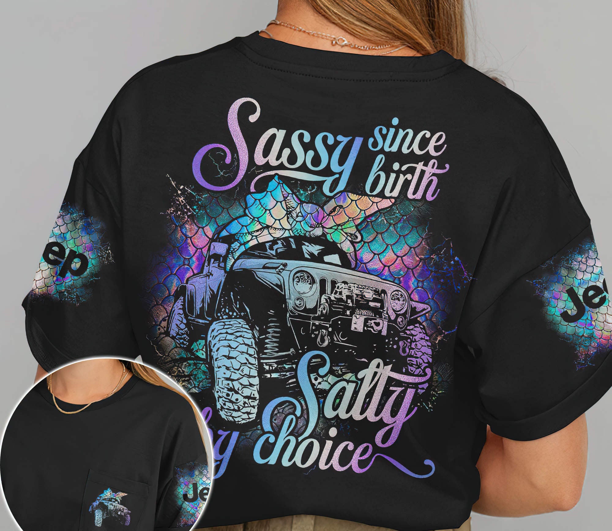 sassy-since-birth-jeep-mermaid-t-shirt