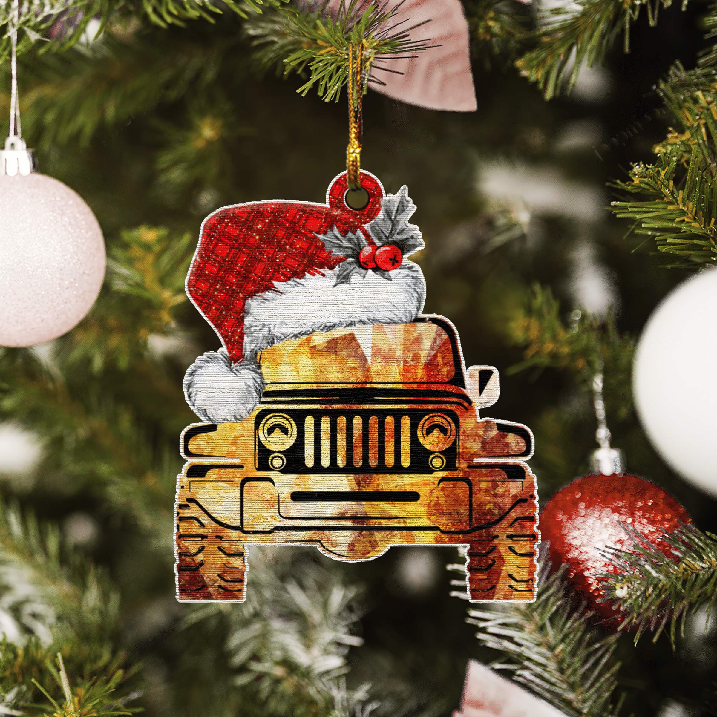 polygon-jeep-christmas-ornaments