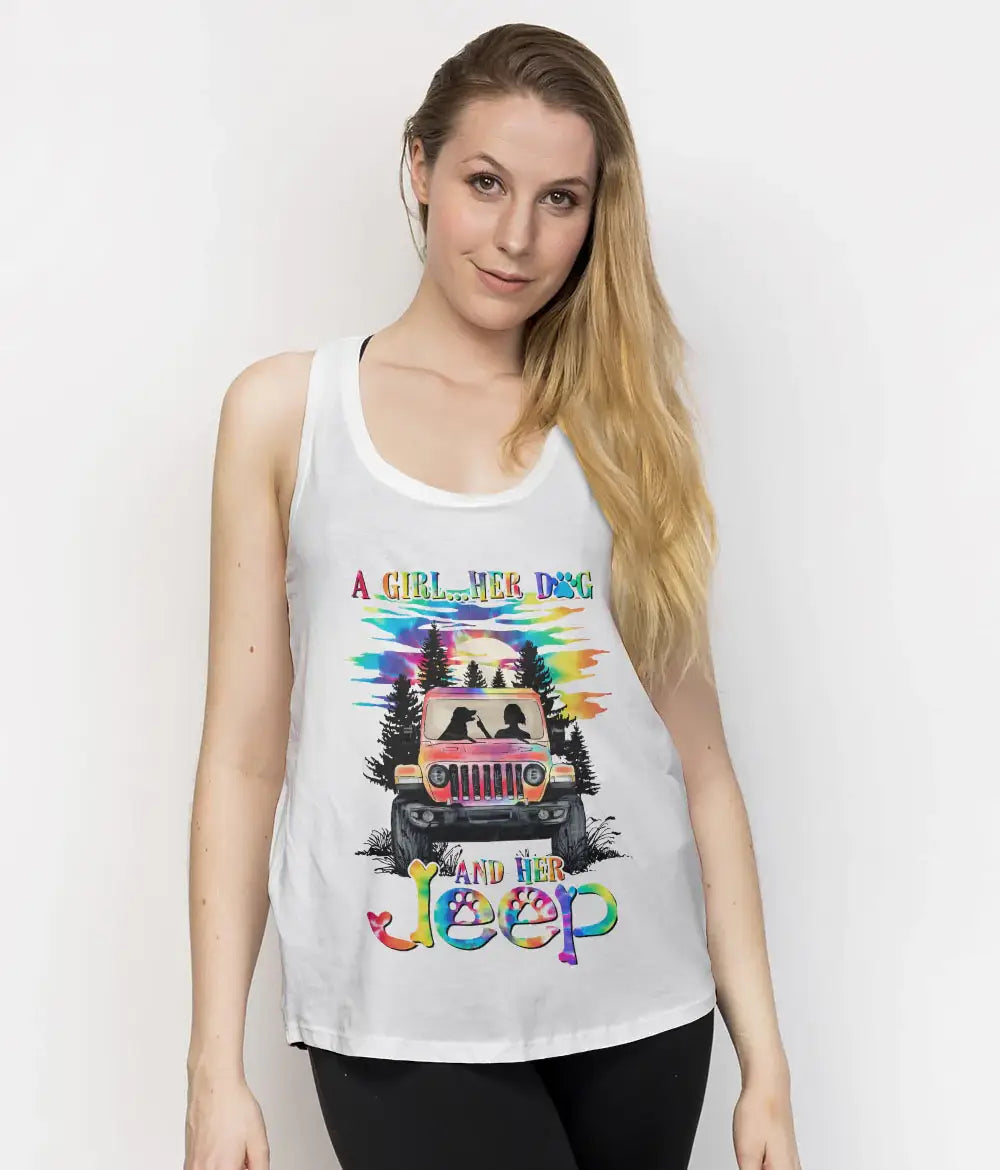 a-girl-her-dog-and-her-jeep-tank-top