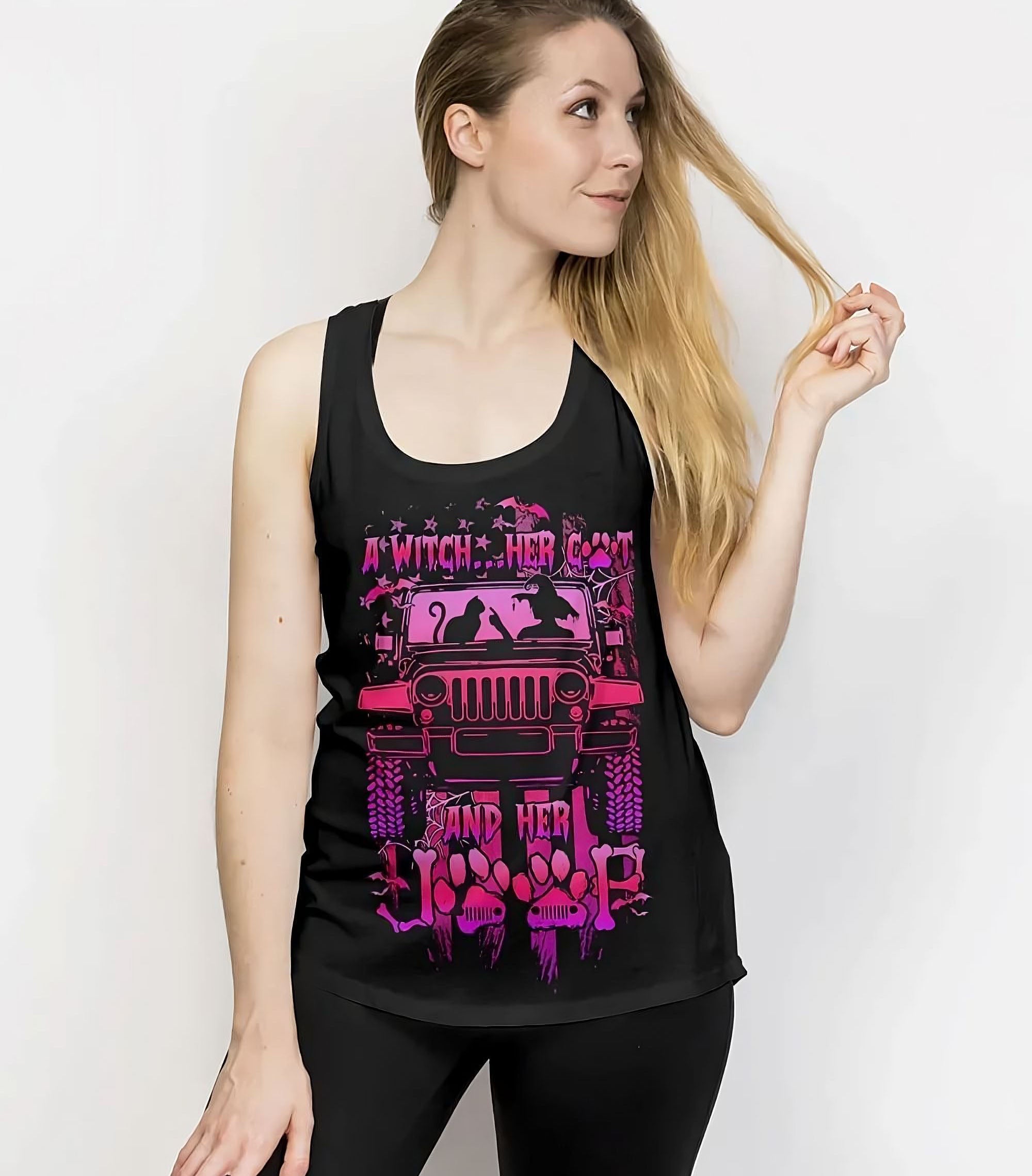 a-witch-her-cat-and-her-jeep-halloween-all-over-print-tank-top