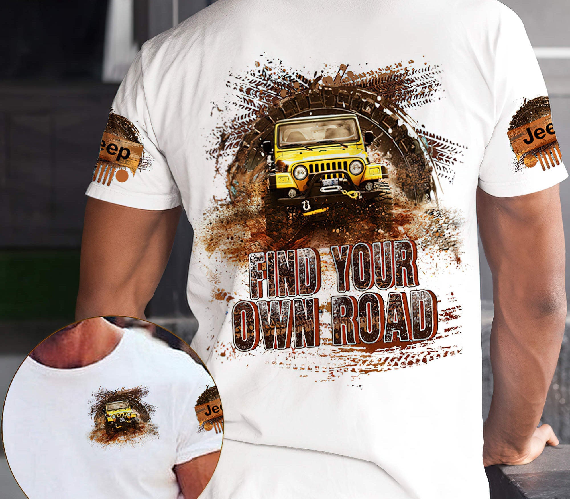 find-your-own-road-jeep-t-shirt