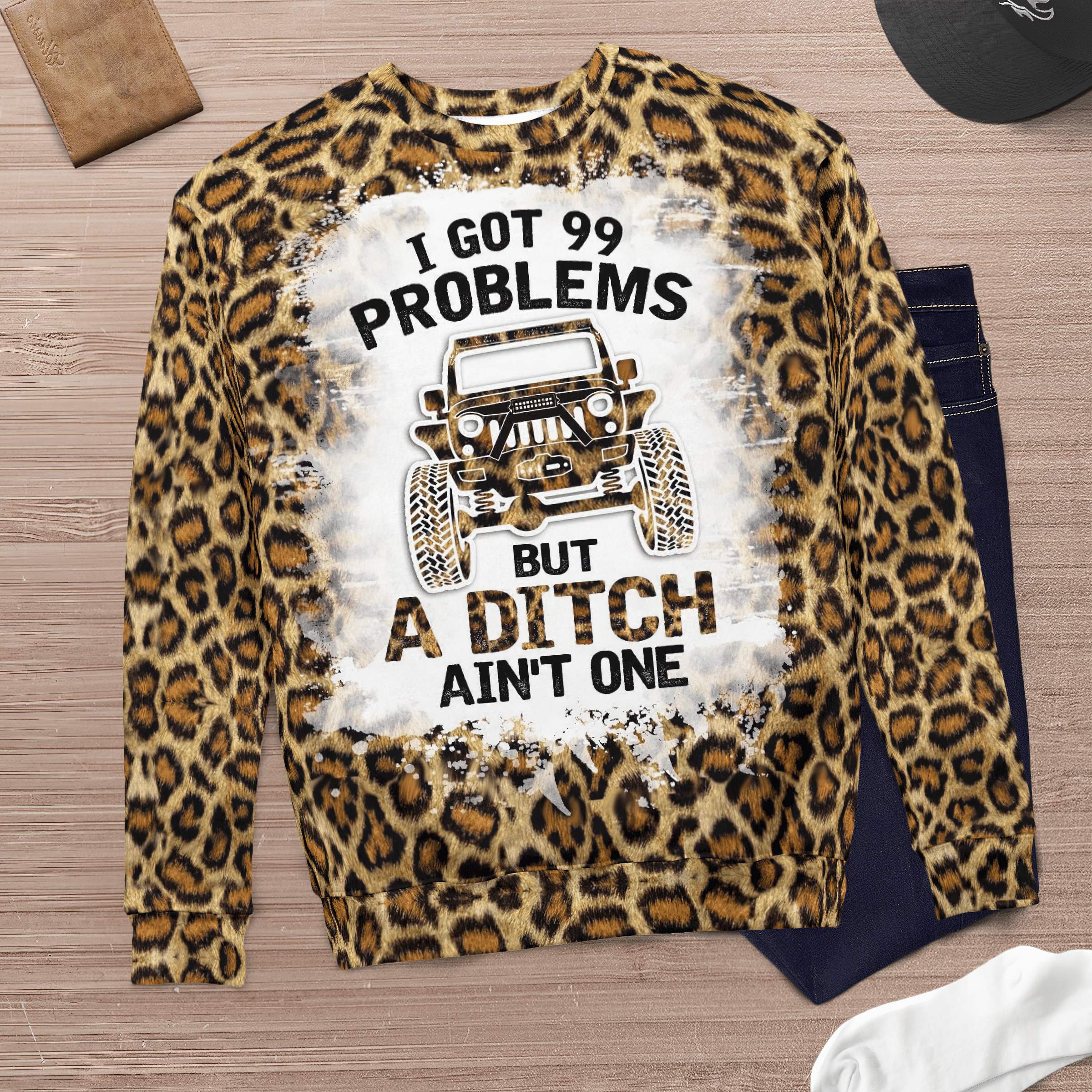 aint-one-jeep-christmas-sweatshirt