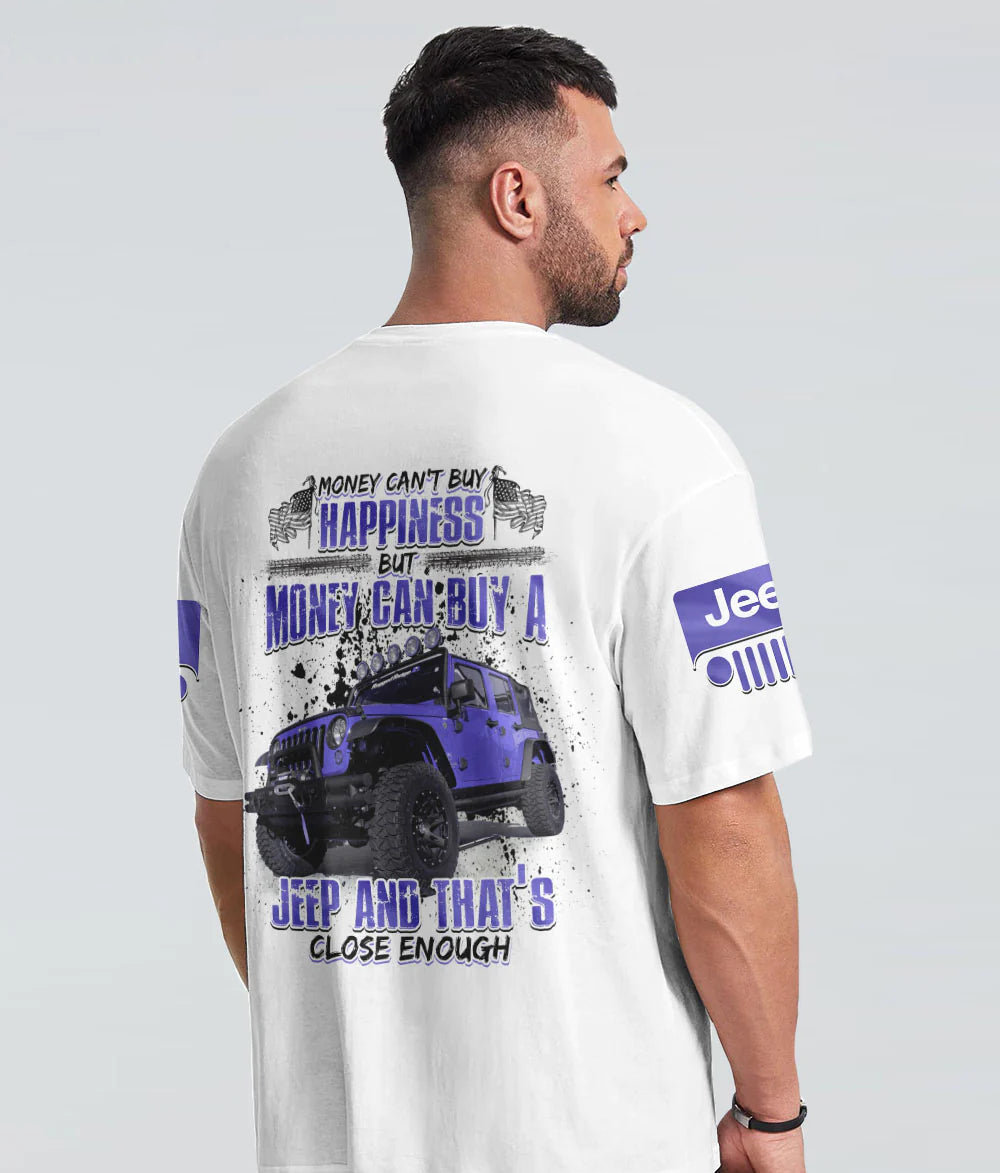 money-cant-buy-happines-jeep-t-shirt