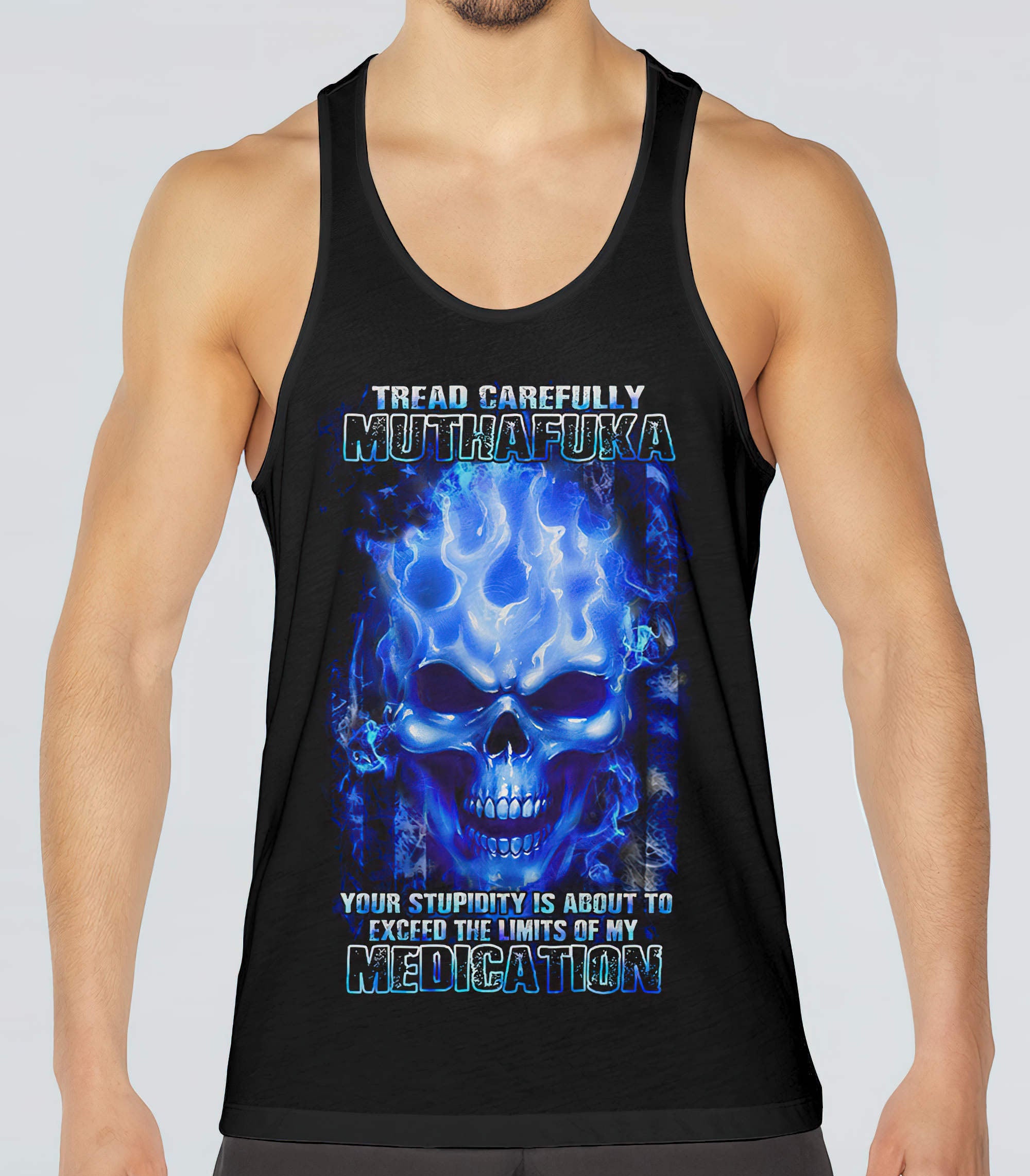 tread-carefully-skull-fire-all-over-print-tank-top