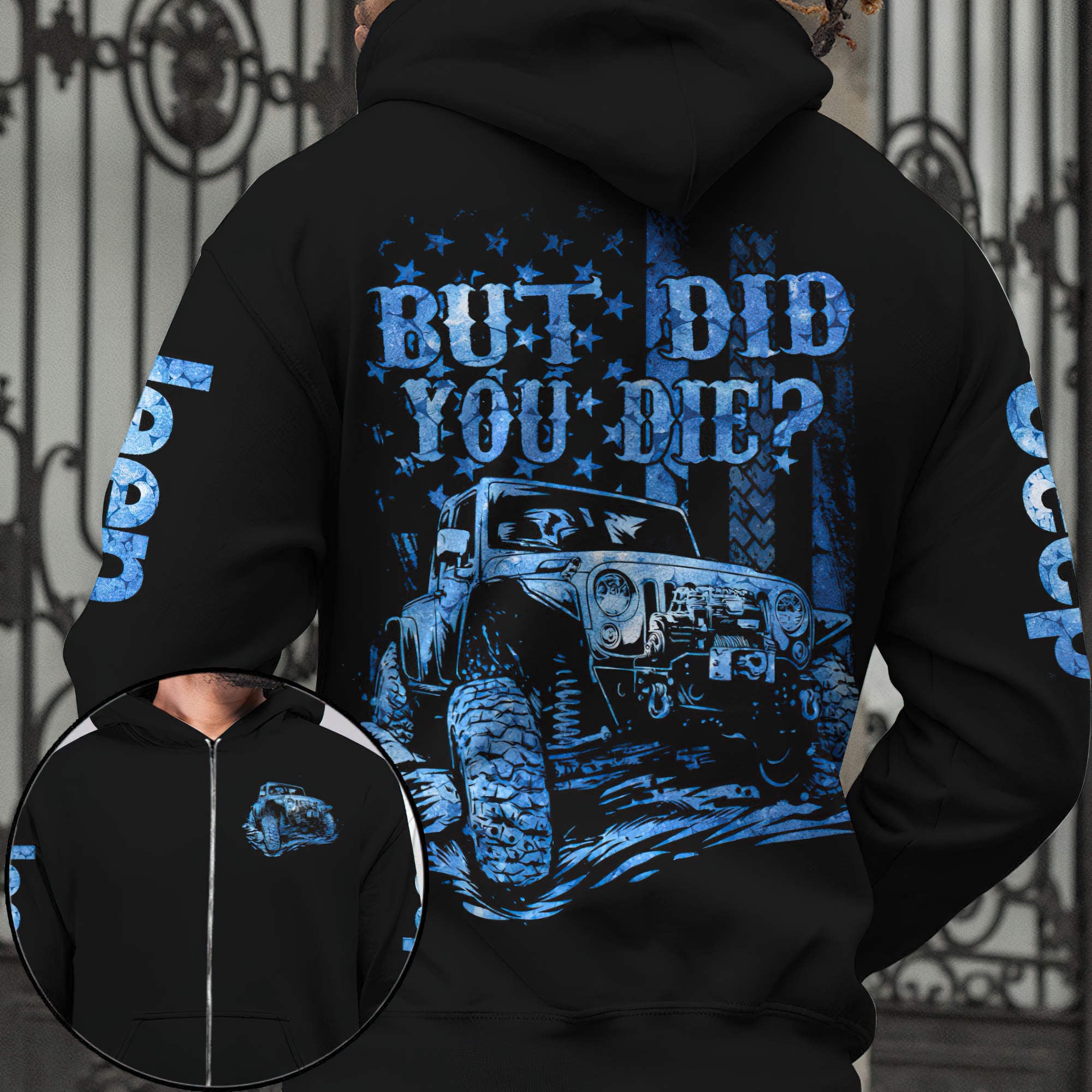 but-did-you-die-blue-color-jeep-hoodie