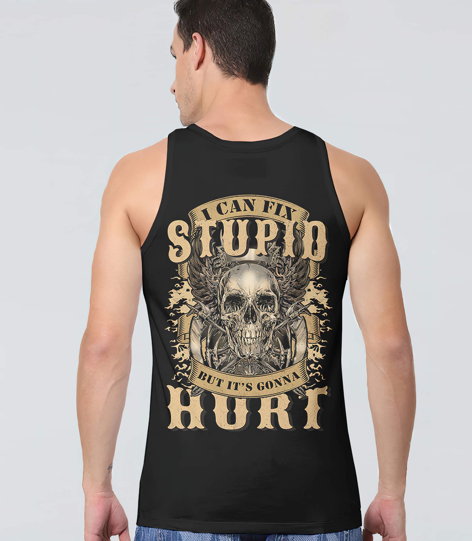 i-can-fix-stupid-wings-skull-all-over-print-tank-top