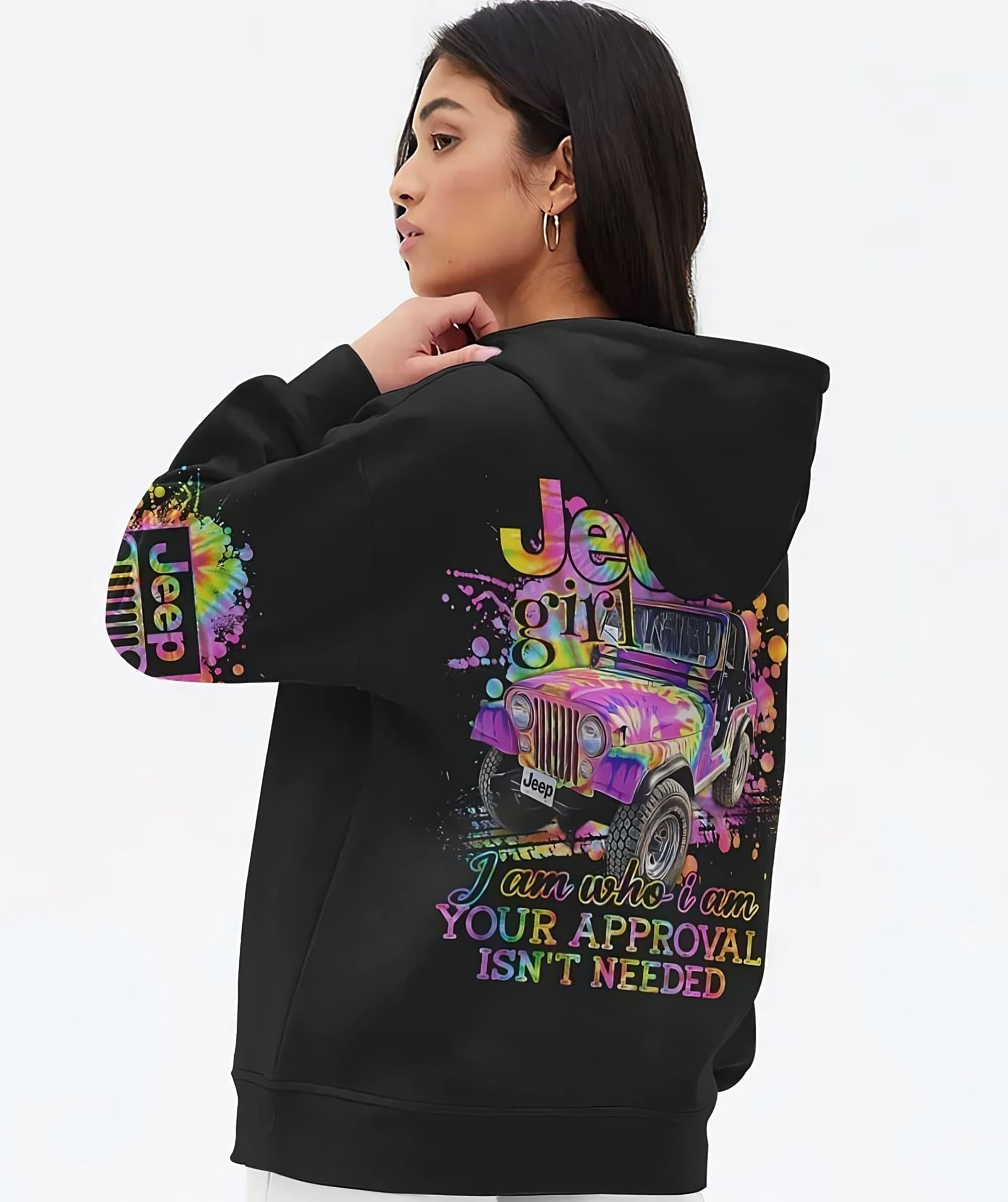 jeep-girl-i-am-who-i-am-tie-dye-jeep-all-over-print-hoodie