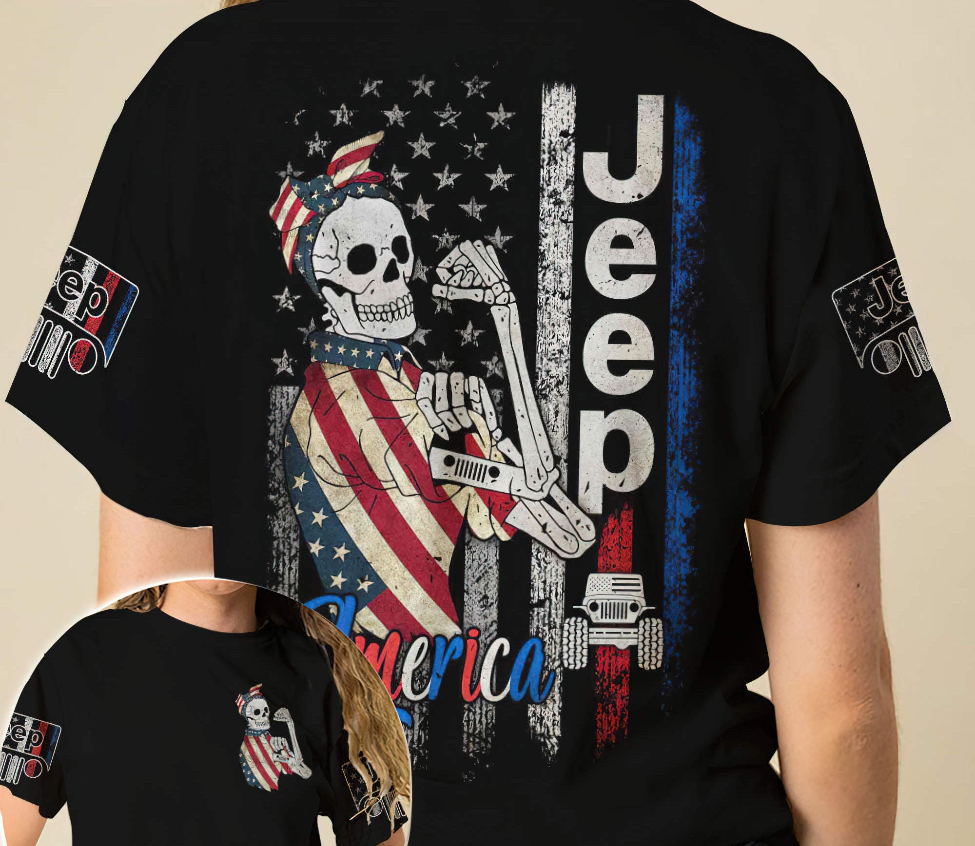 jeep-strong-women-skeleton-t-shirt