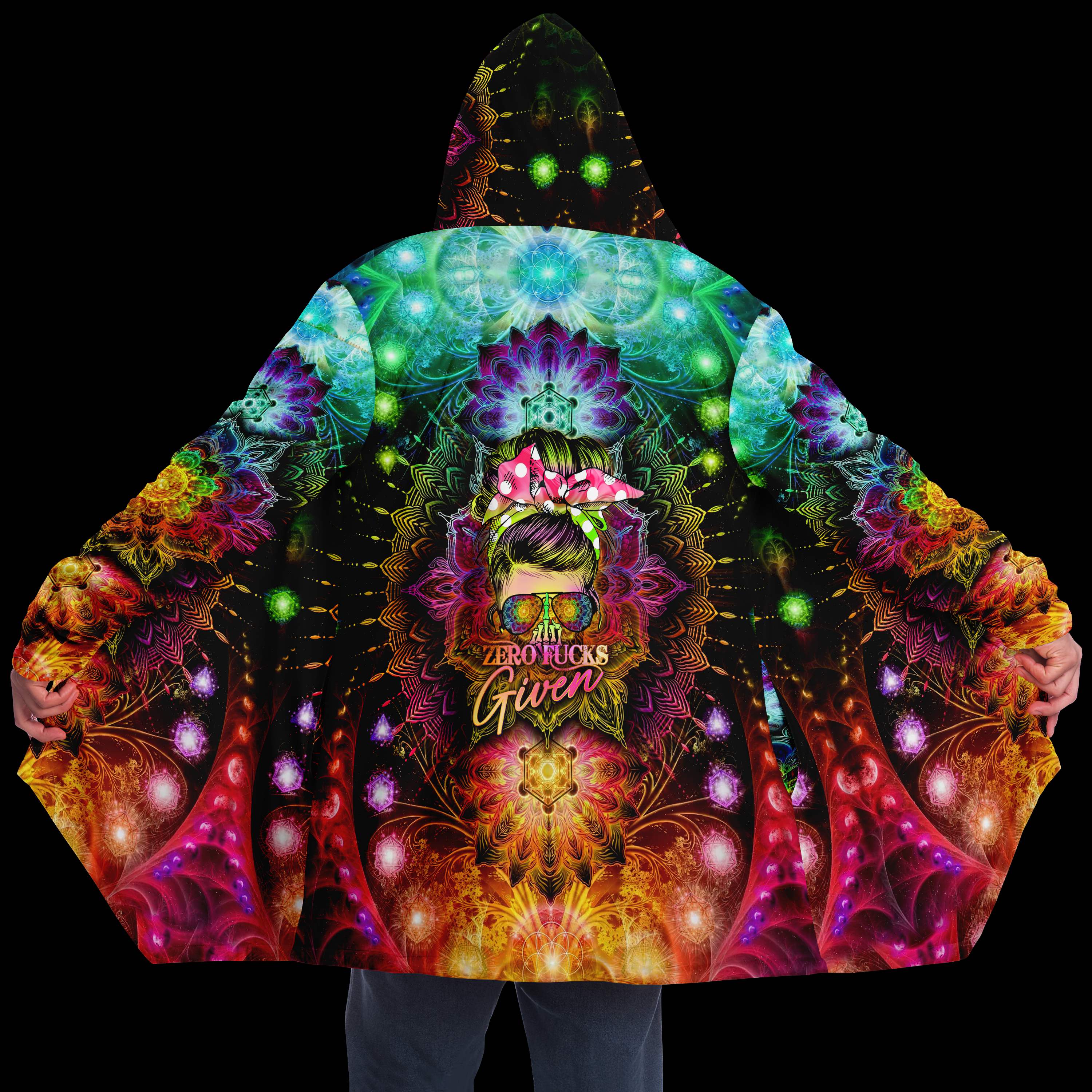 skull-messy-bun-colorful-mandala-cloaks