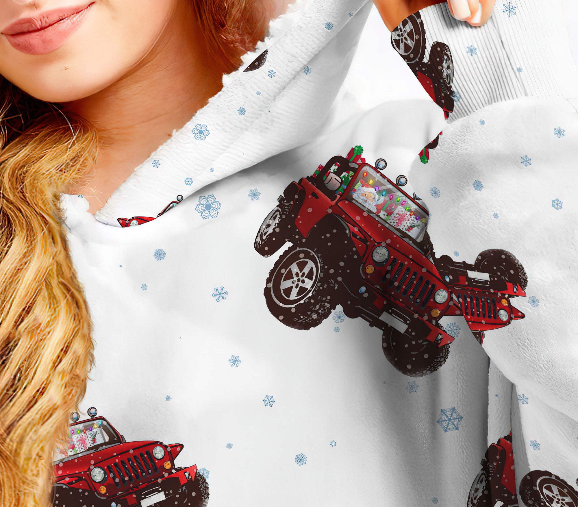 jeep-christmas-white-wearable-blanket-hoodie