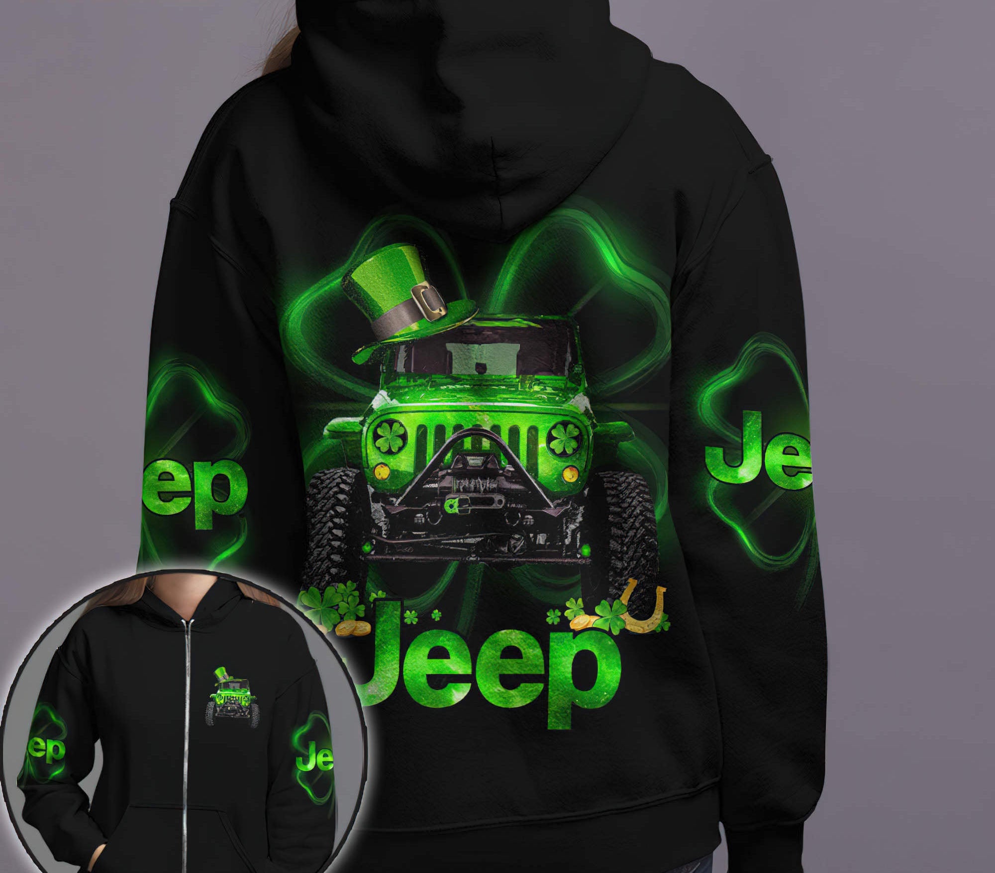 jeep-clover-hoodie