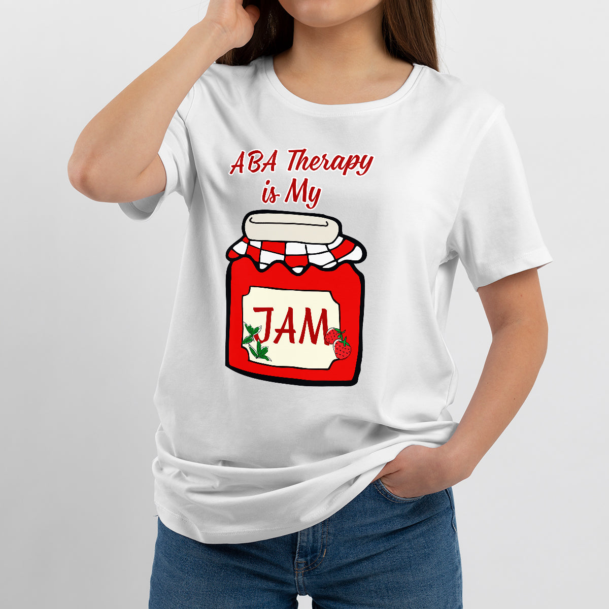 aba-therapy-is-my-jam-funny-behavior-technician-jam-lover-t-shirt