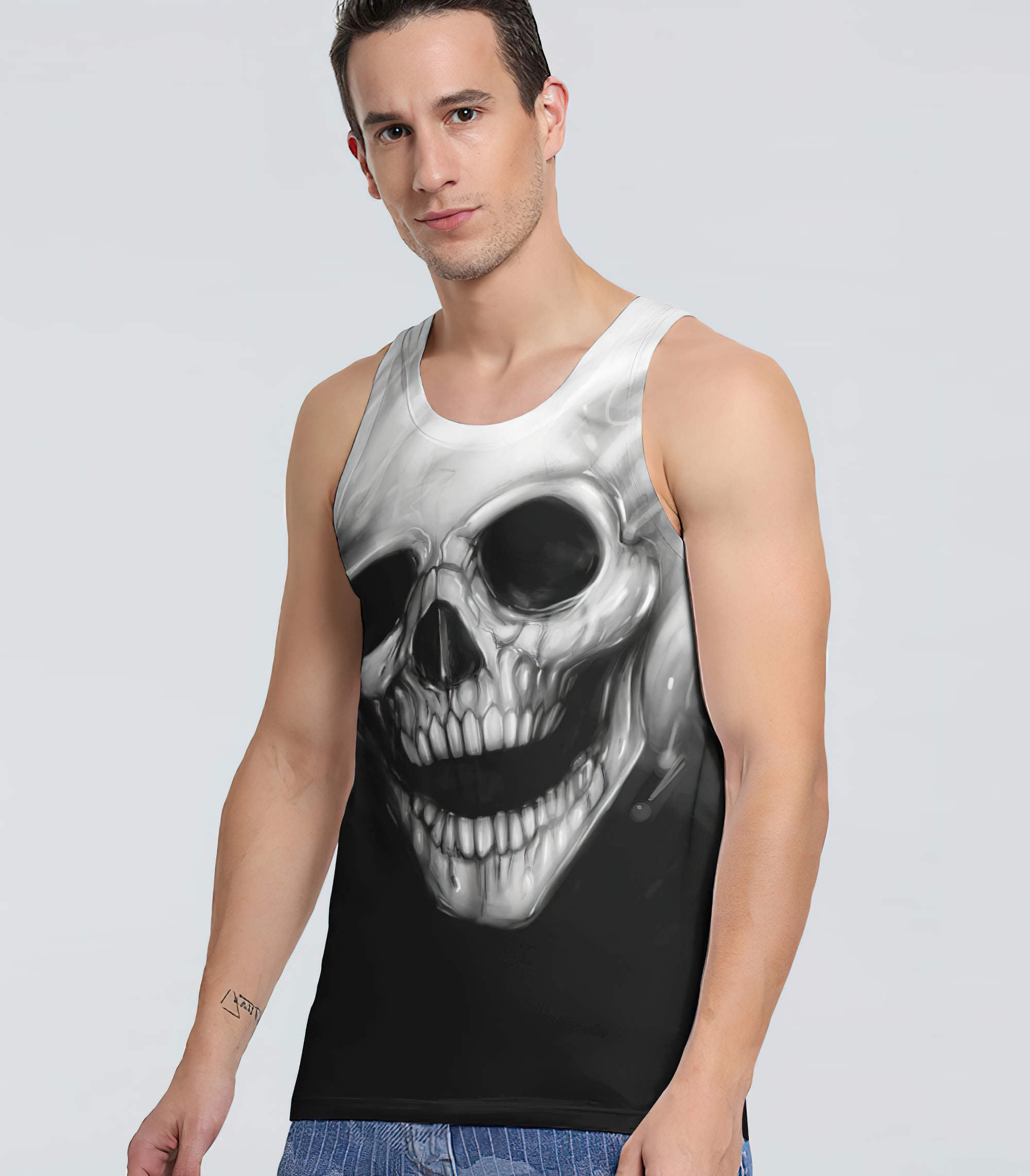 zero-fcks-given-skull-all-over-print-tank-top