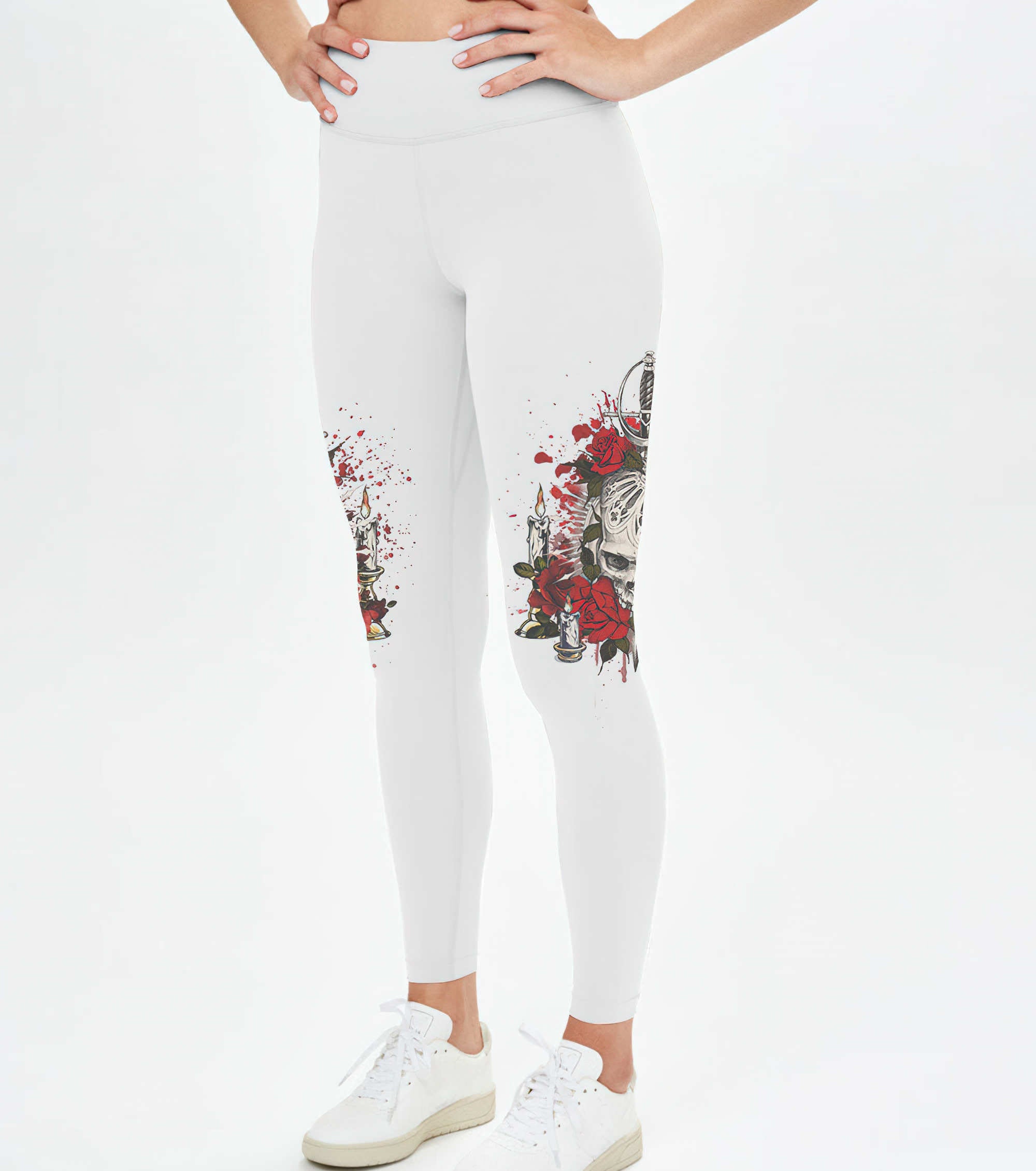 i-dont-have-an-attitude-skull-rose-all-over-print-leggings