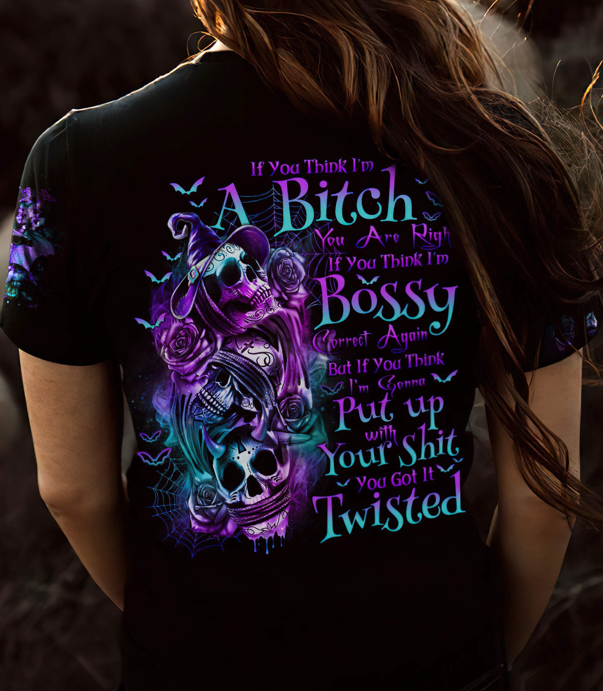 if-you-think-im-a-b-3-skulls-rose-halloween-all-over-print-women-v-neck-t-shirt